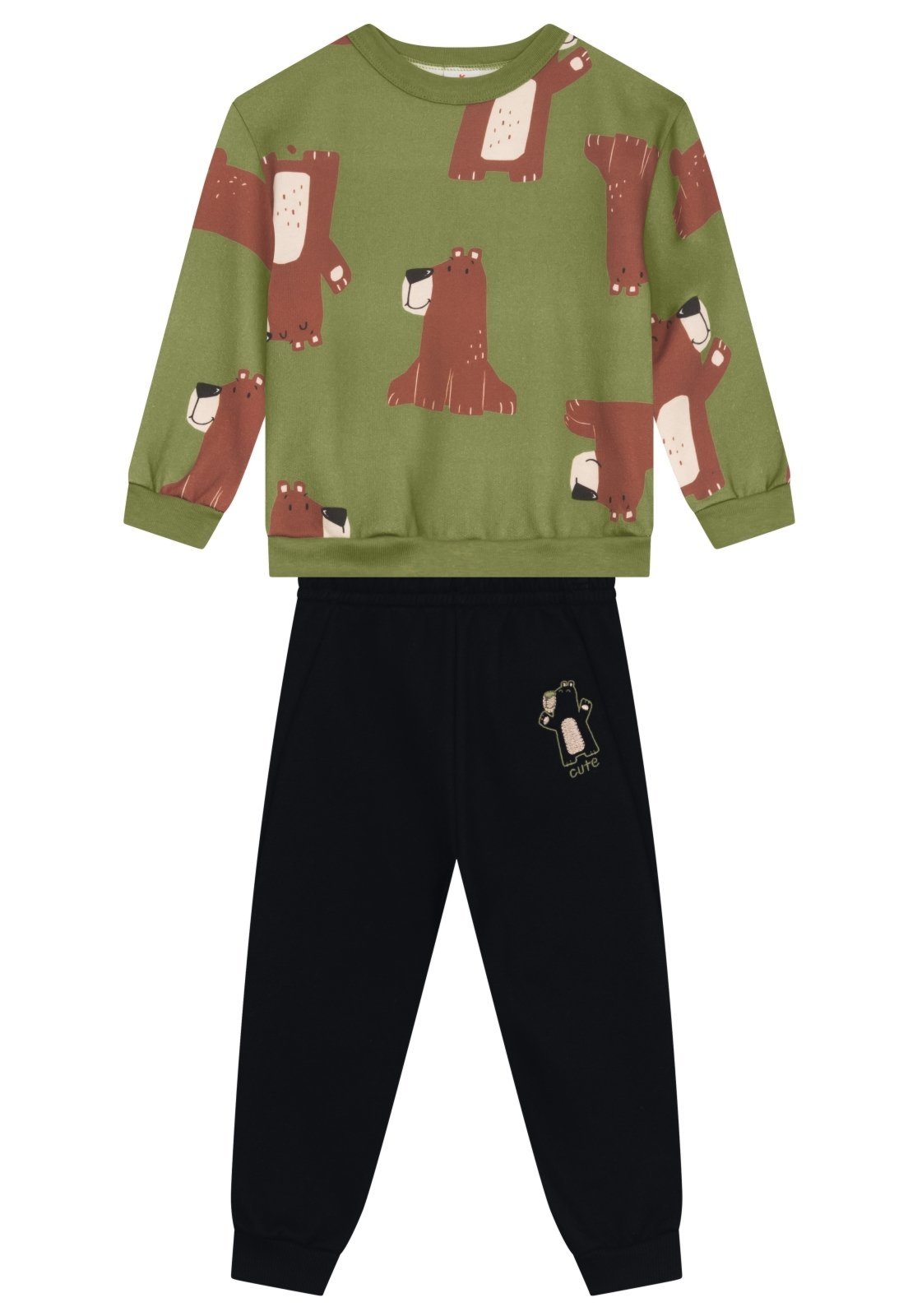 Infantil - Conjunto menino de ursinhos Brandili