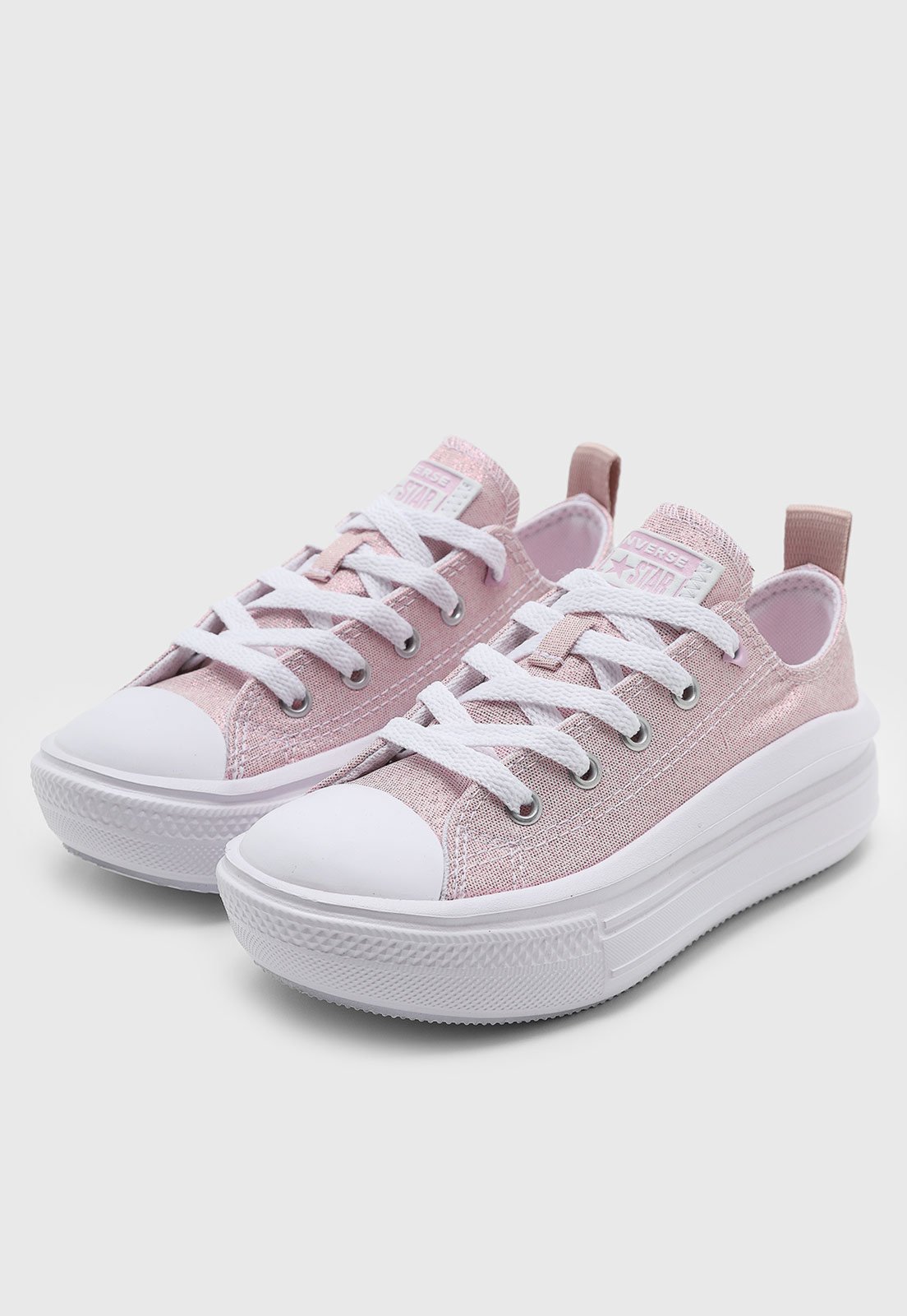 Infantil – Tênis Converse Chuck Taylor All Star Plataforma Rosa