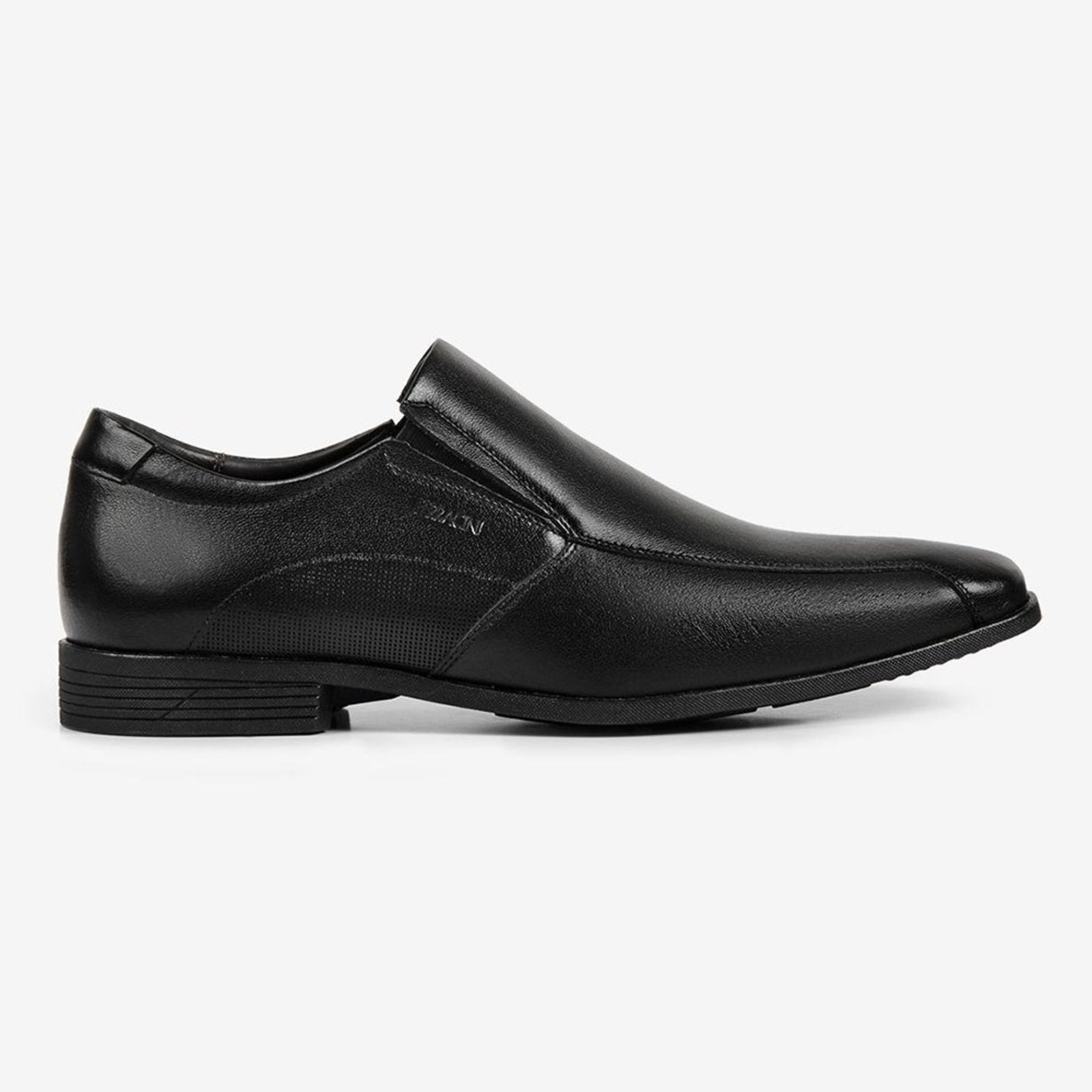 Sapato Social Ferracini London Masculino Couro Preto Sem Fivela