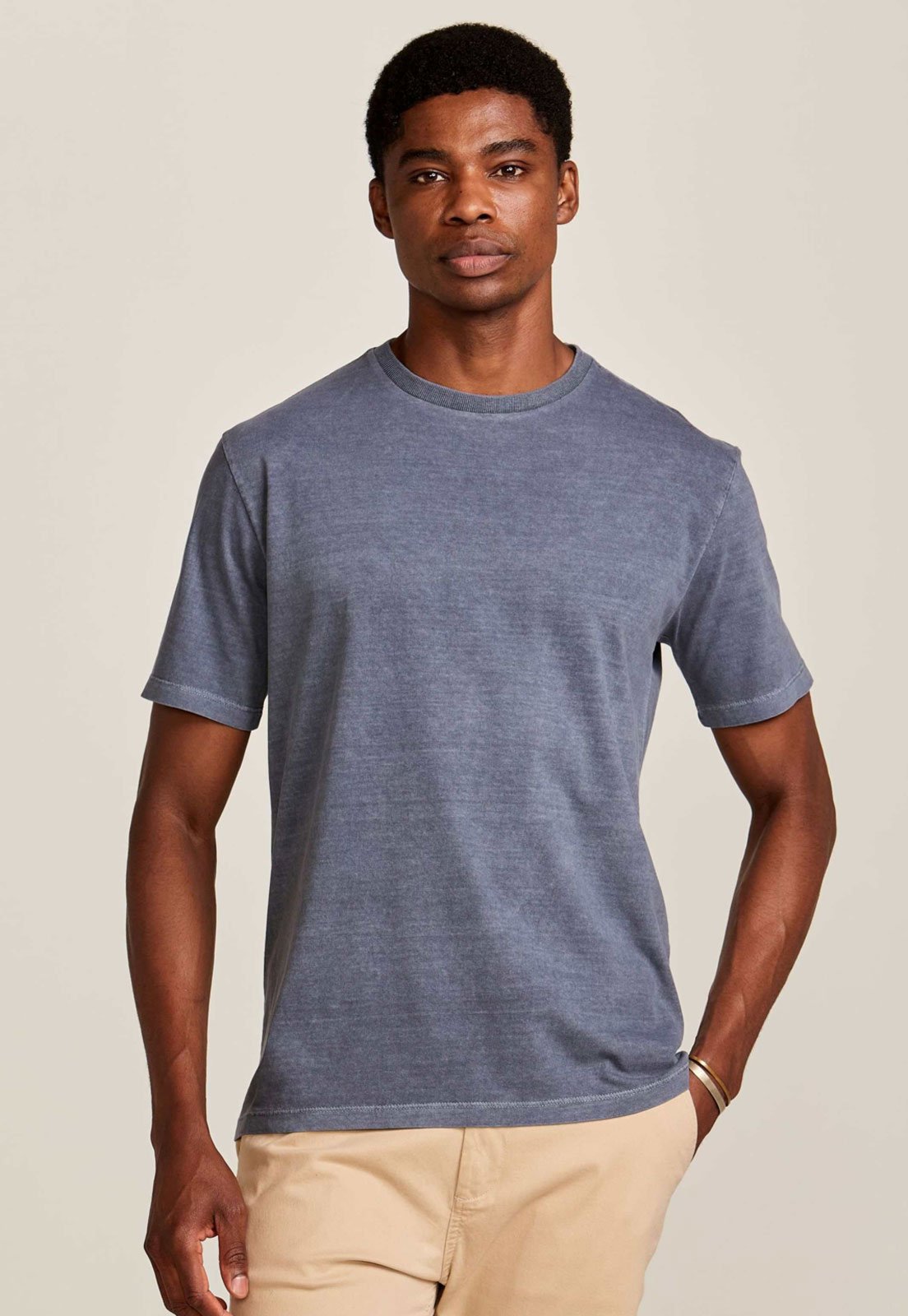 Camiseta Masculina Zapälla Estampa Passaros Costas Azul