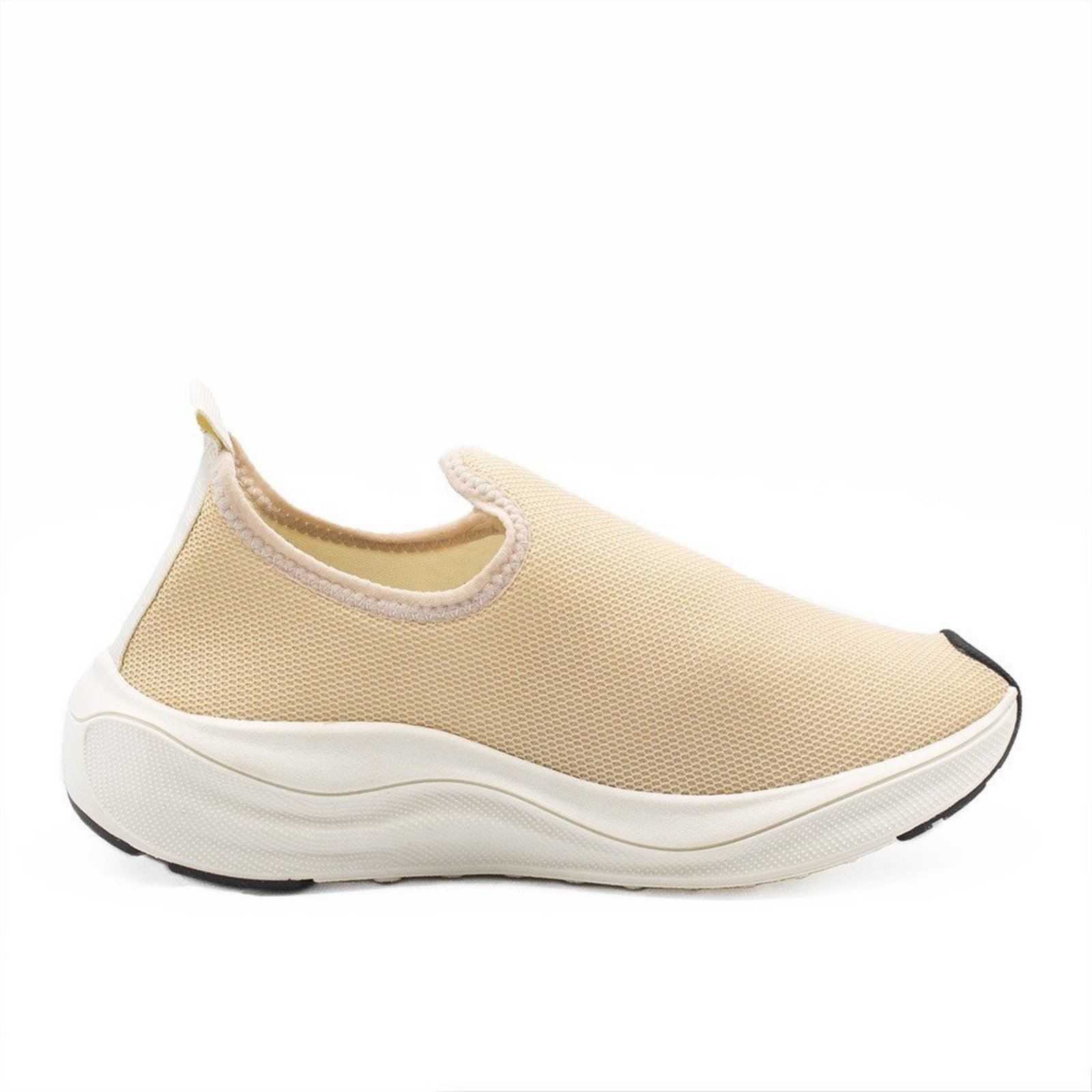 Tênis Zatta Casual em Kinit Kameron Creme - BRANCO | #FFFFFF