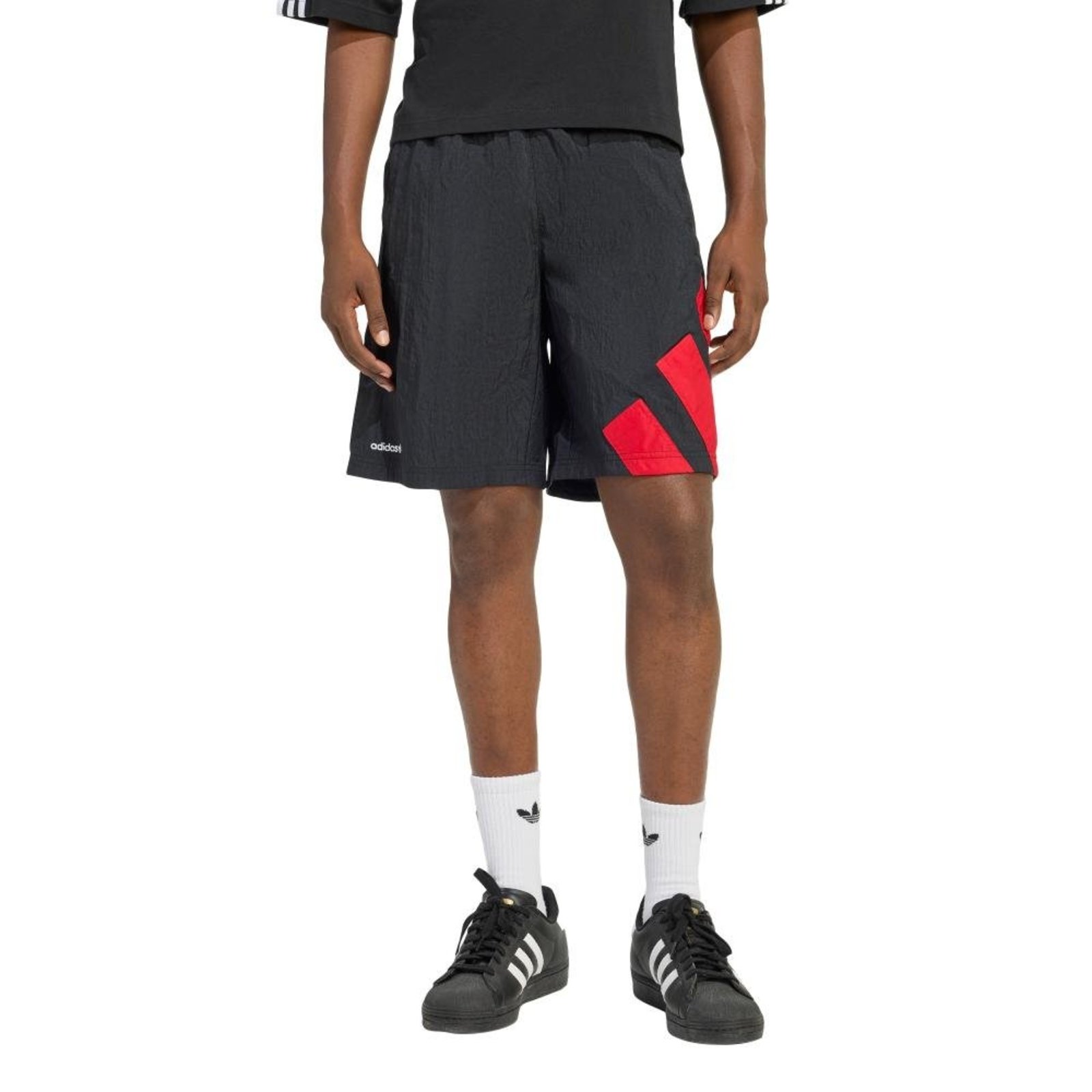 SHORTS ADICOLOR BLOCKED adidas Originals Preto
