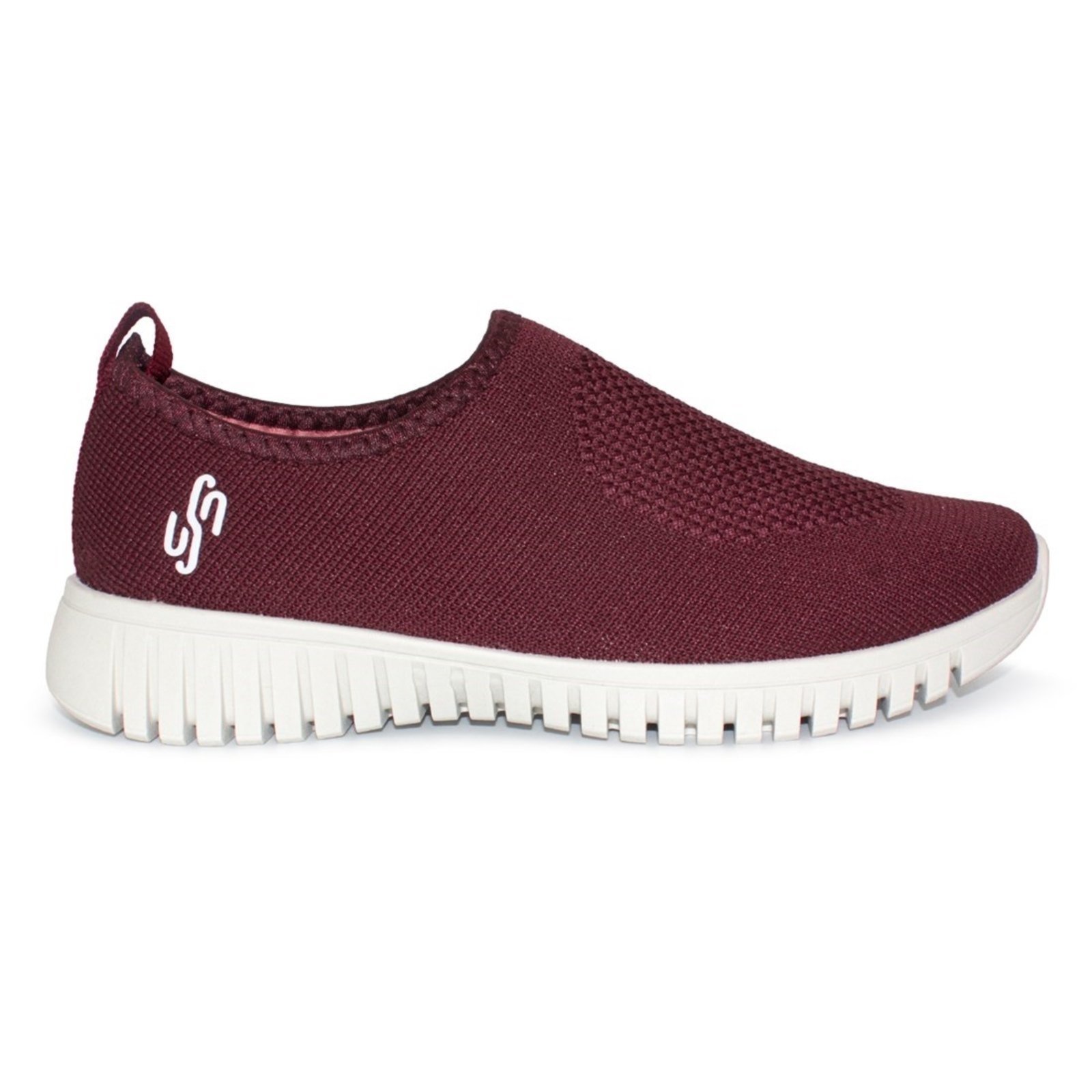 Tênis Feminino Usaflex Slip-On Conforto Tricot AE2208