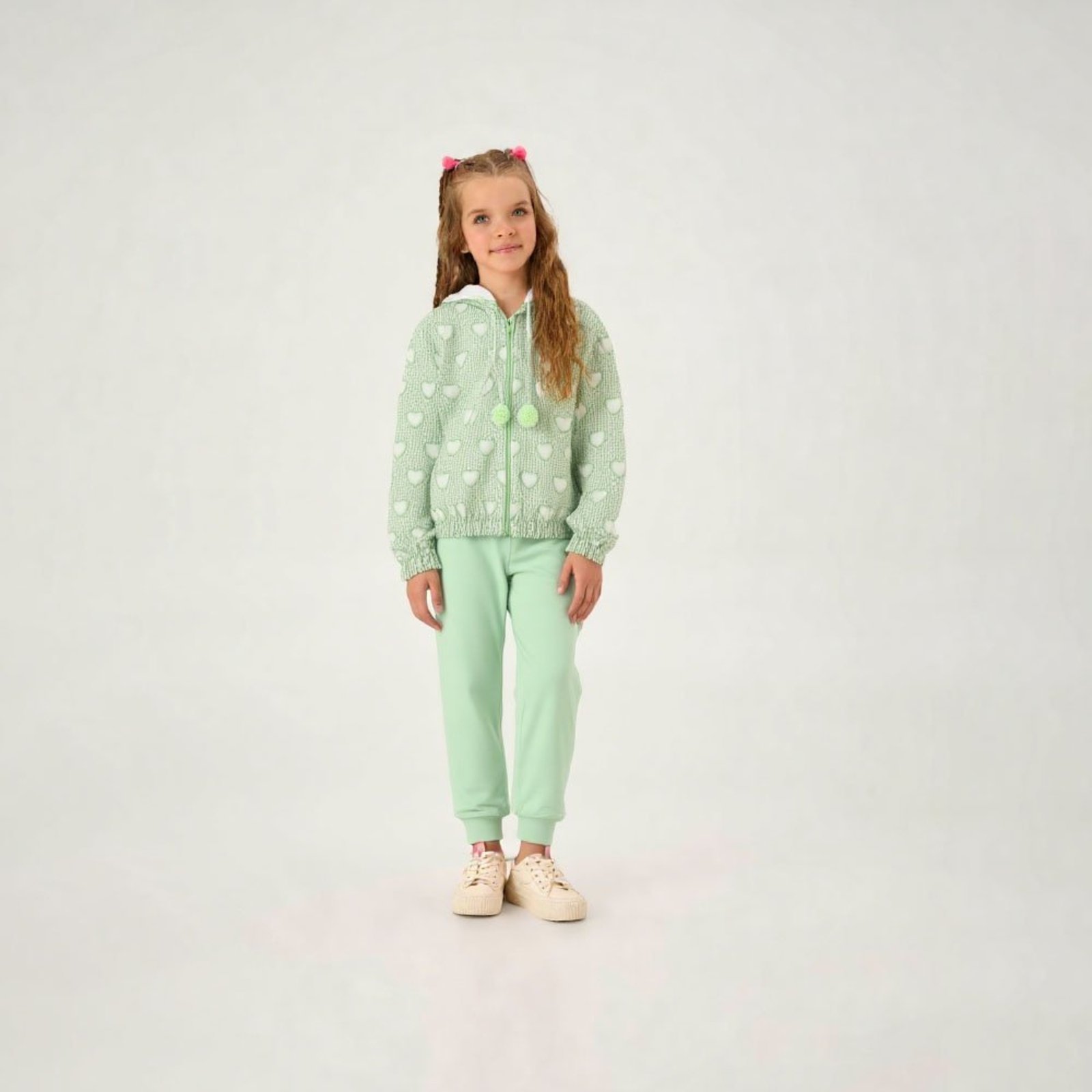 Infantil - Conjunto Verde Pulla Bulla Menina - 55343-1329