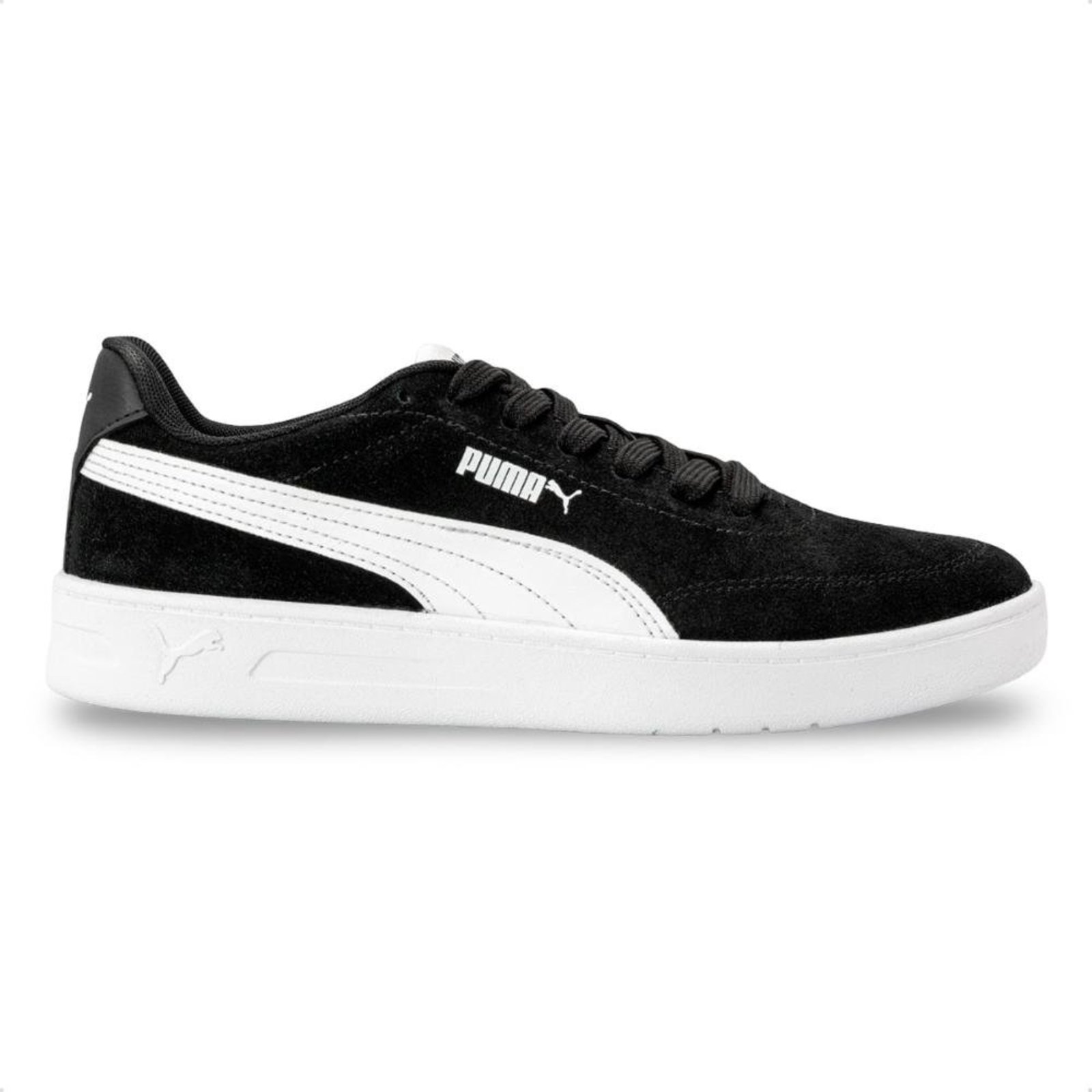 Tênis Puma Unissex Court Classic Clean Sd Bdp Preto