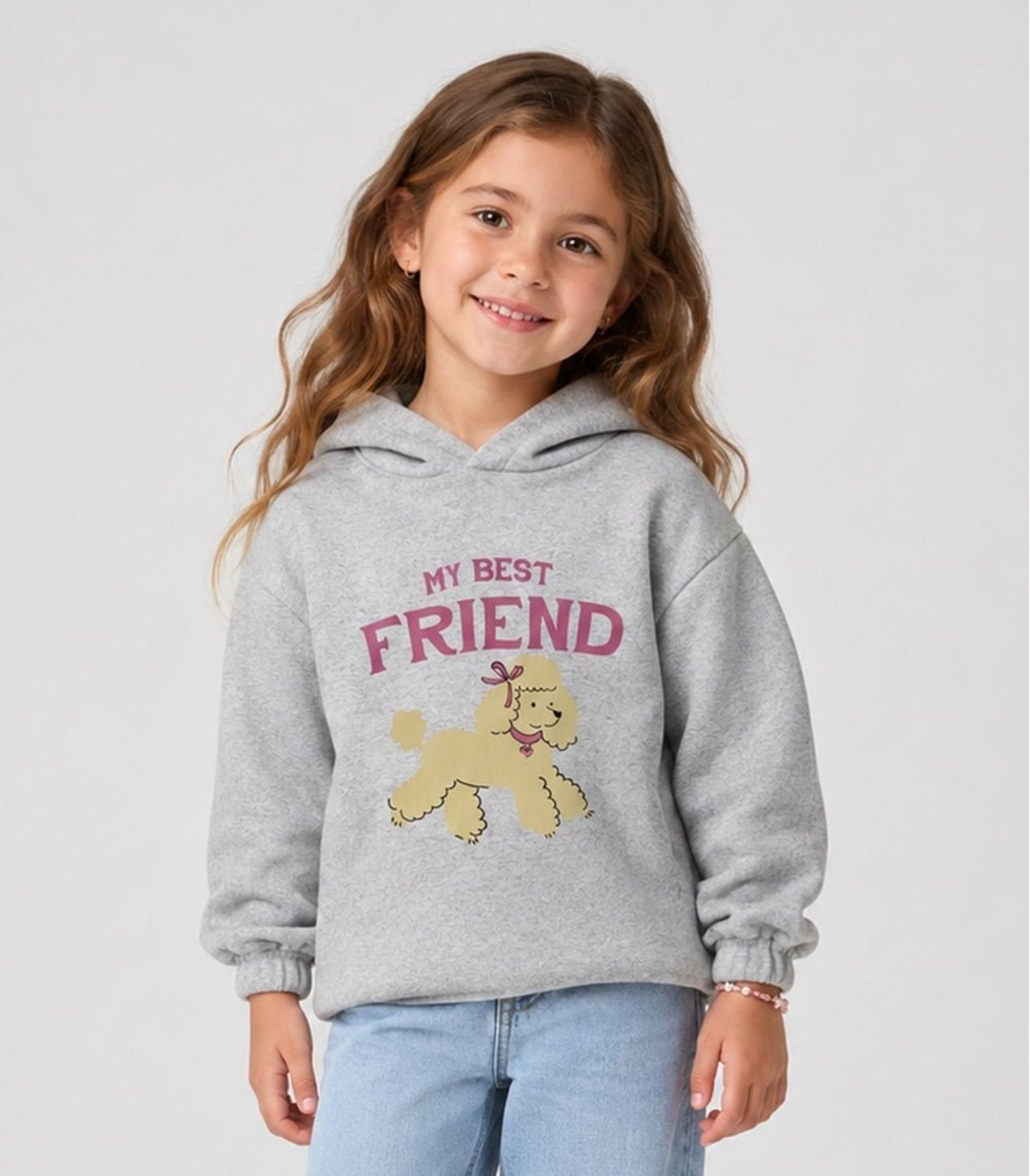 Infantil - Blusão Com Estampa Select Cinza