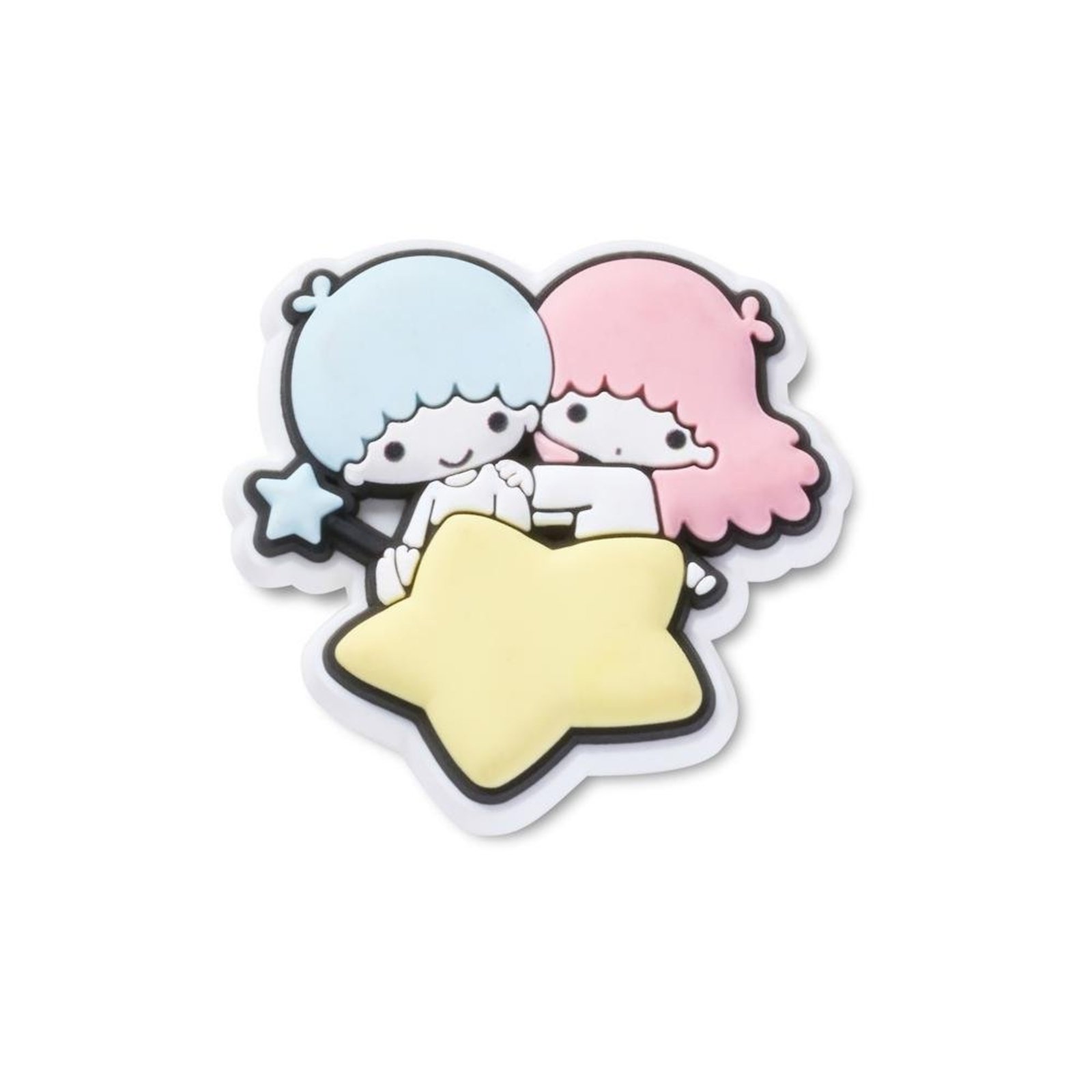 Infantil - Jibbitz™ Sanrio Little Twins Stars Único Branco