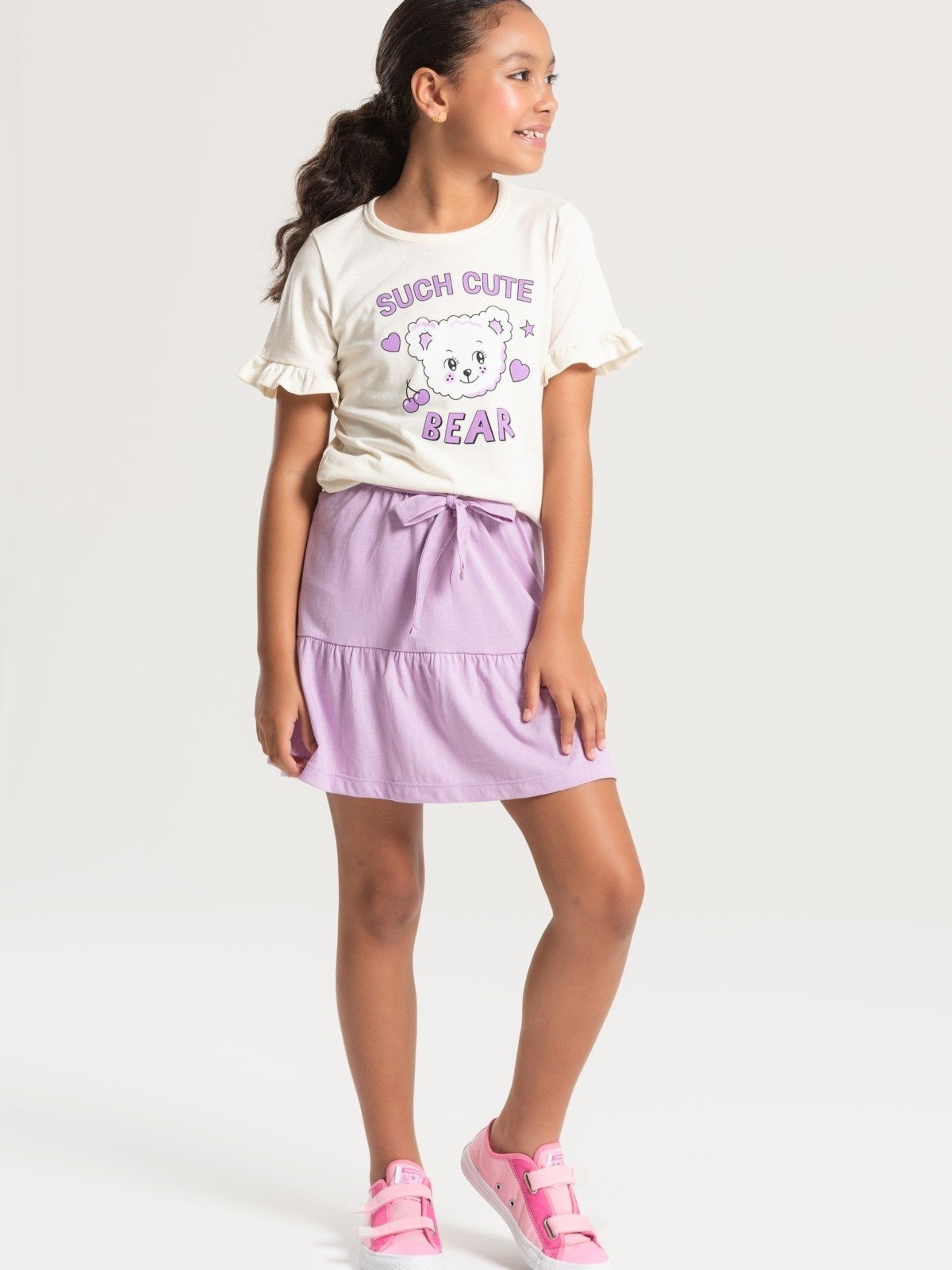 Vista 3 Infantil - Conjunto Platinum Cute Bear Off-White PLATINUM KIDS branco white PLATINUM KIDS branco white