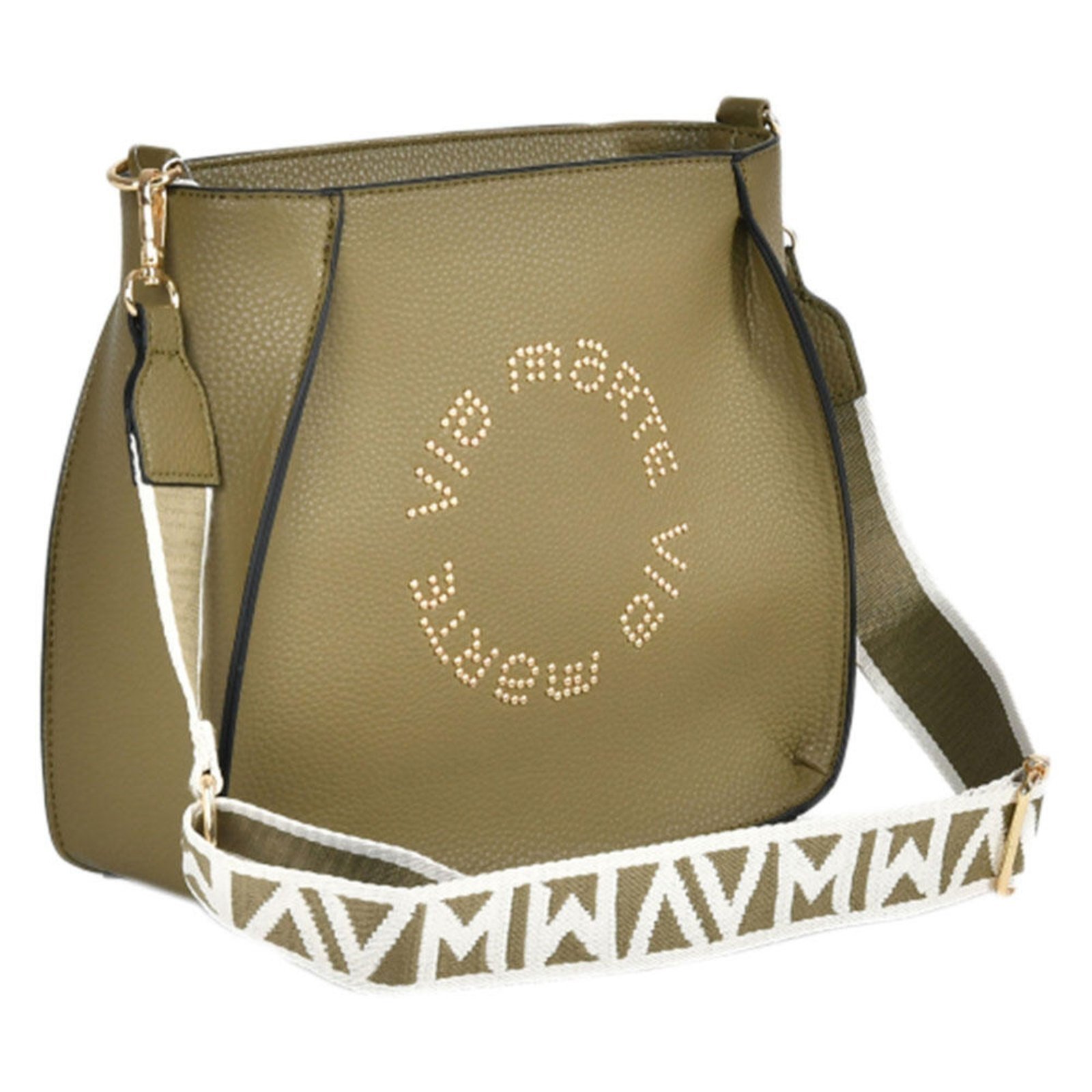 Vista 2 Bolsa Feminina Transversal Via Marte B2-514 A5830514 verde militar VIA MARTE verde militar