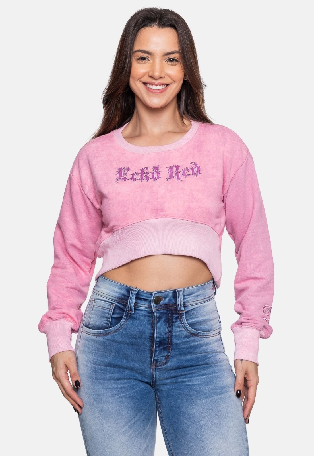 Moletom Ecko Feminino Spice Rosa