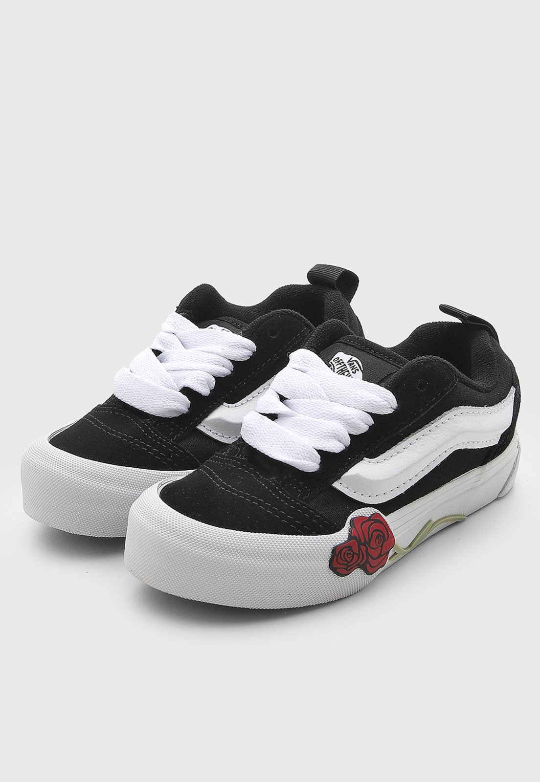 Infantil - Tênis Vans UY Knu Skool Rose Preto