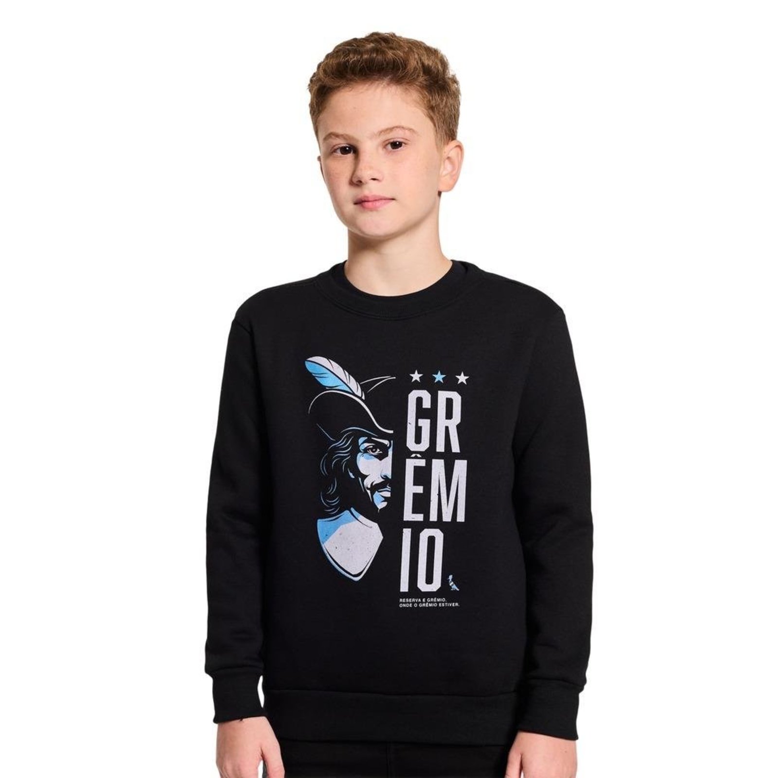Moletom Mini Careca Mosq Half Fac Gremio