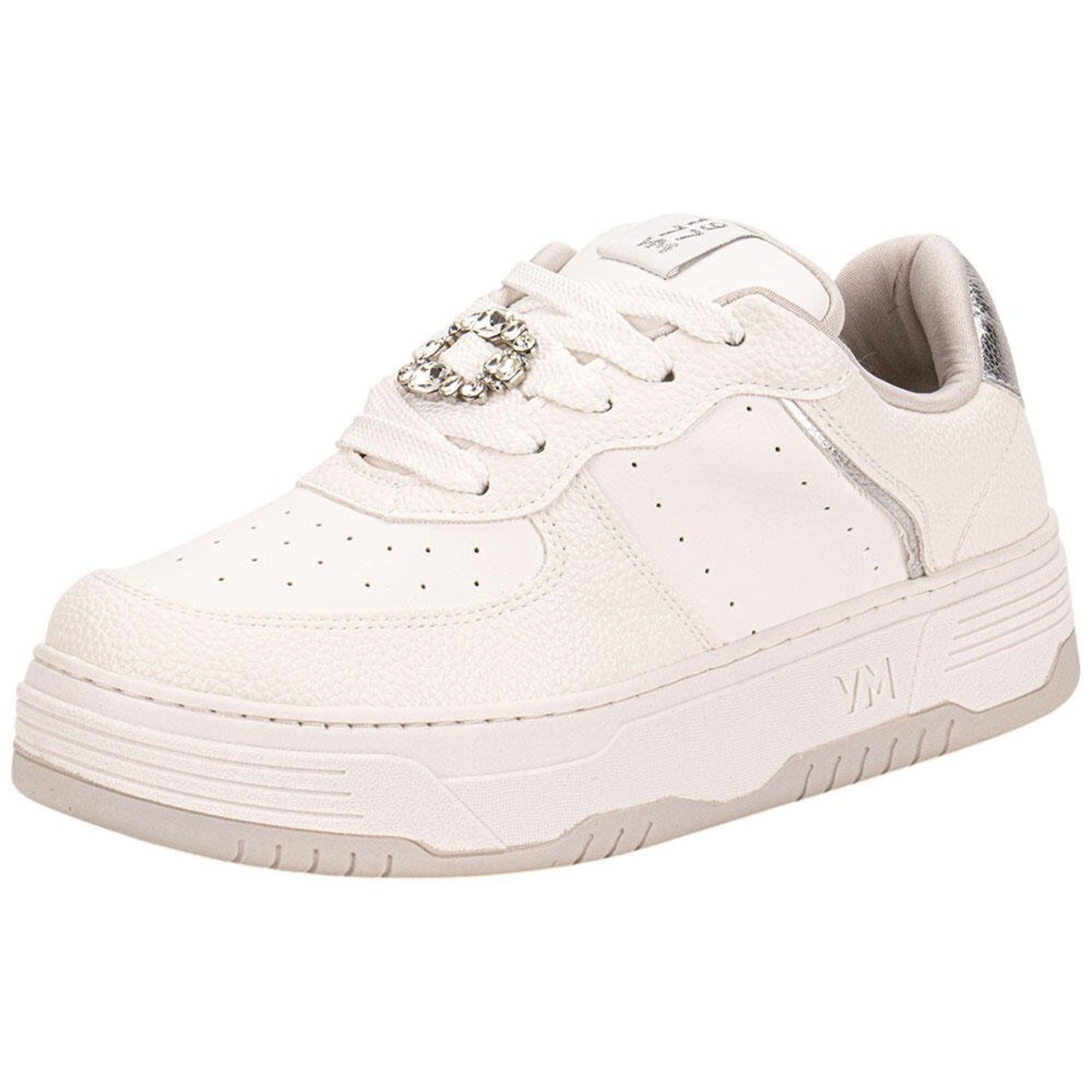 Tênis Feminino Casual Via Marte 225008 5835008 Branco