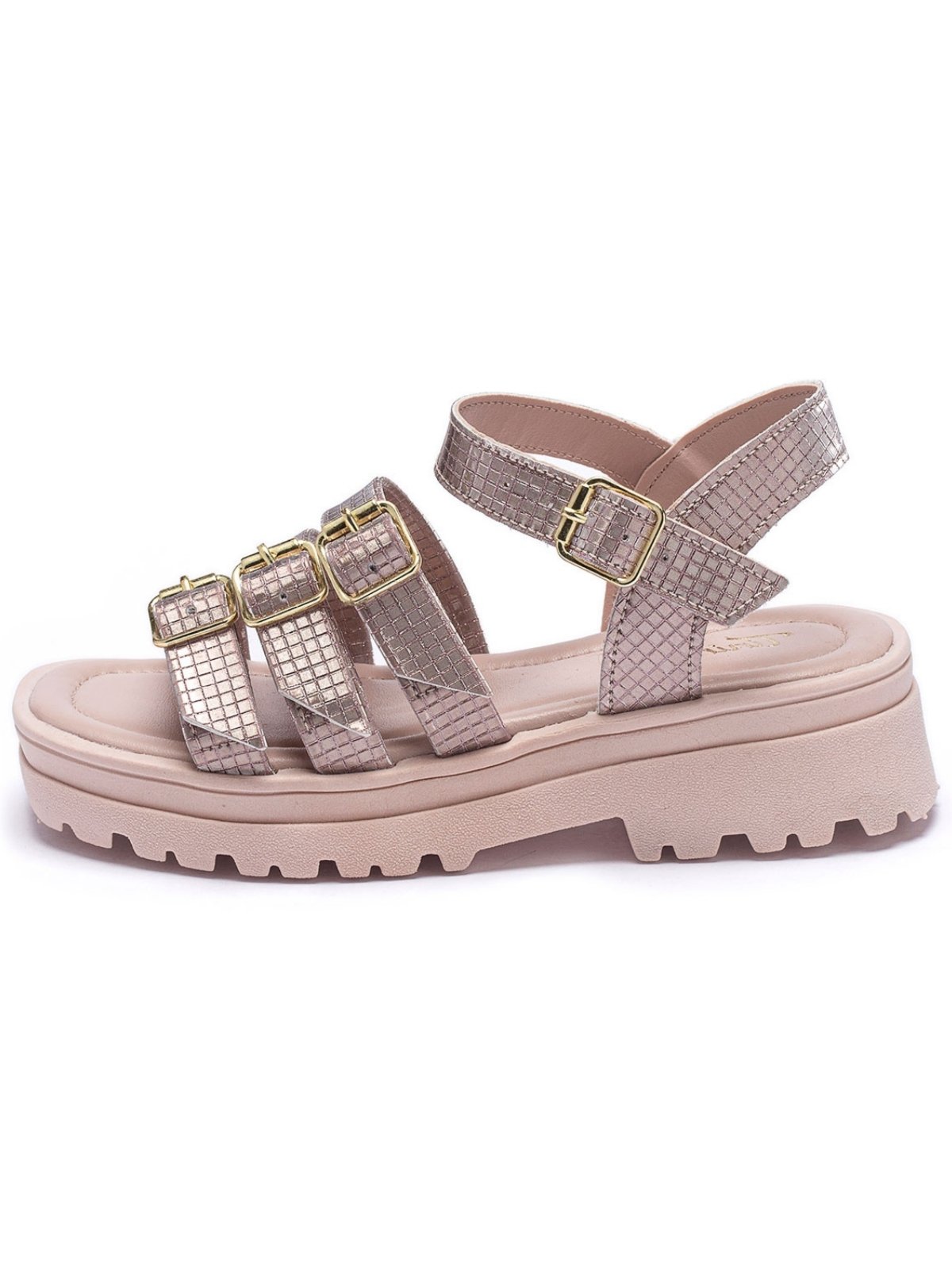 Infantil – Sandália Feminina Tininha enfeite Fivela 42-024 Rosê