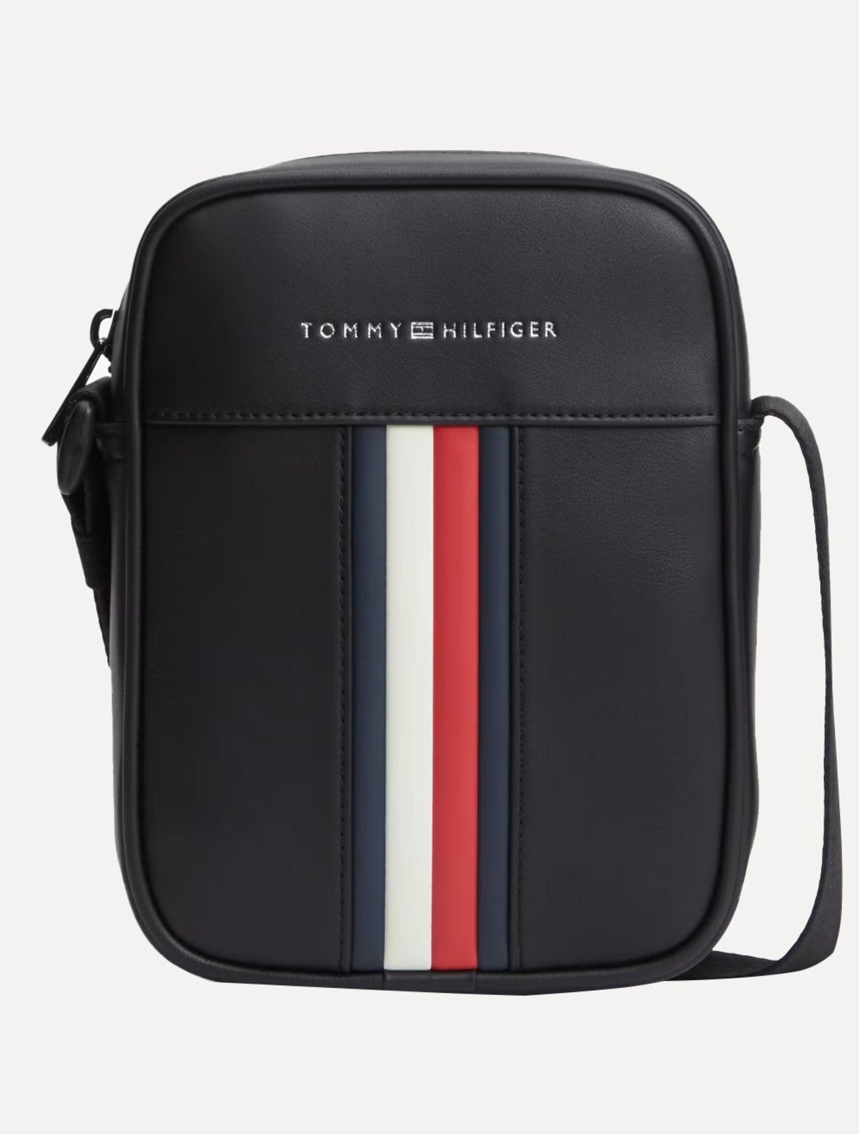Bolsa Bag Tommy Hilfiger Masculina TH Metro Mini Reporter Preta