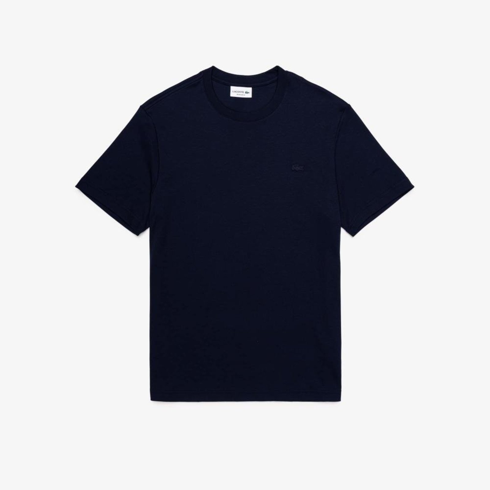 Camiseta entrelaçada de algodão Azul
