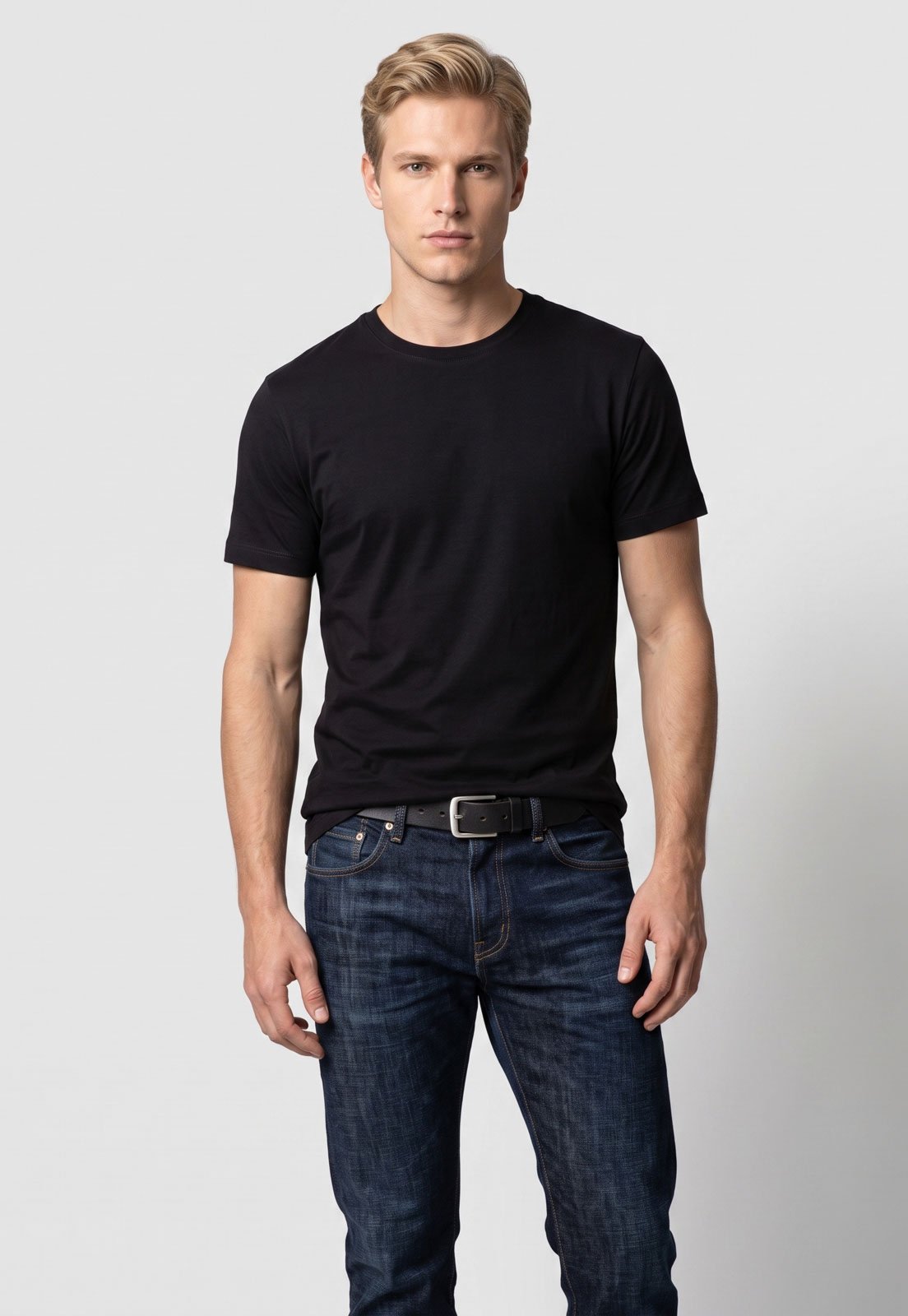 Camiseta Masculina Aramis Básica Preta