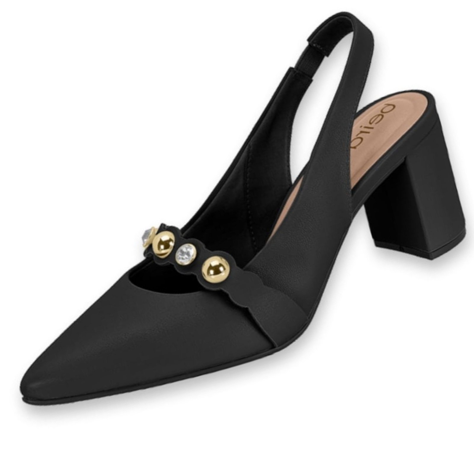 Vista 3 Sapato Beira Rio 4241.235 Feminino BR SPORTS preto BR SPORTS preto