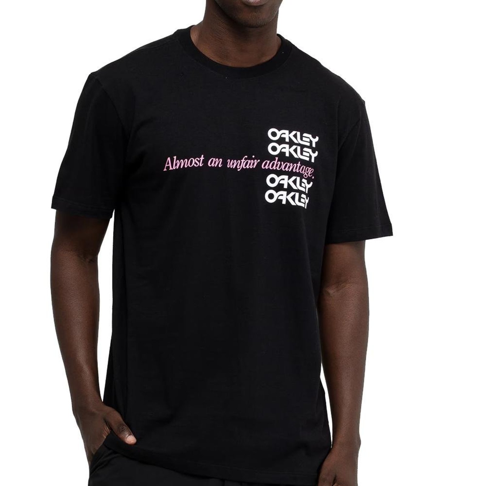 Camiseta Oakley B1B Advantage SS WT26 Masculina Jet Black