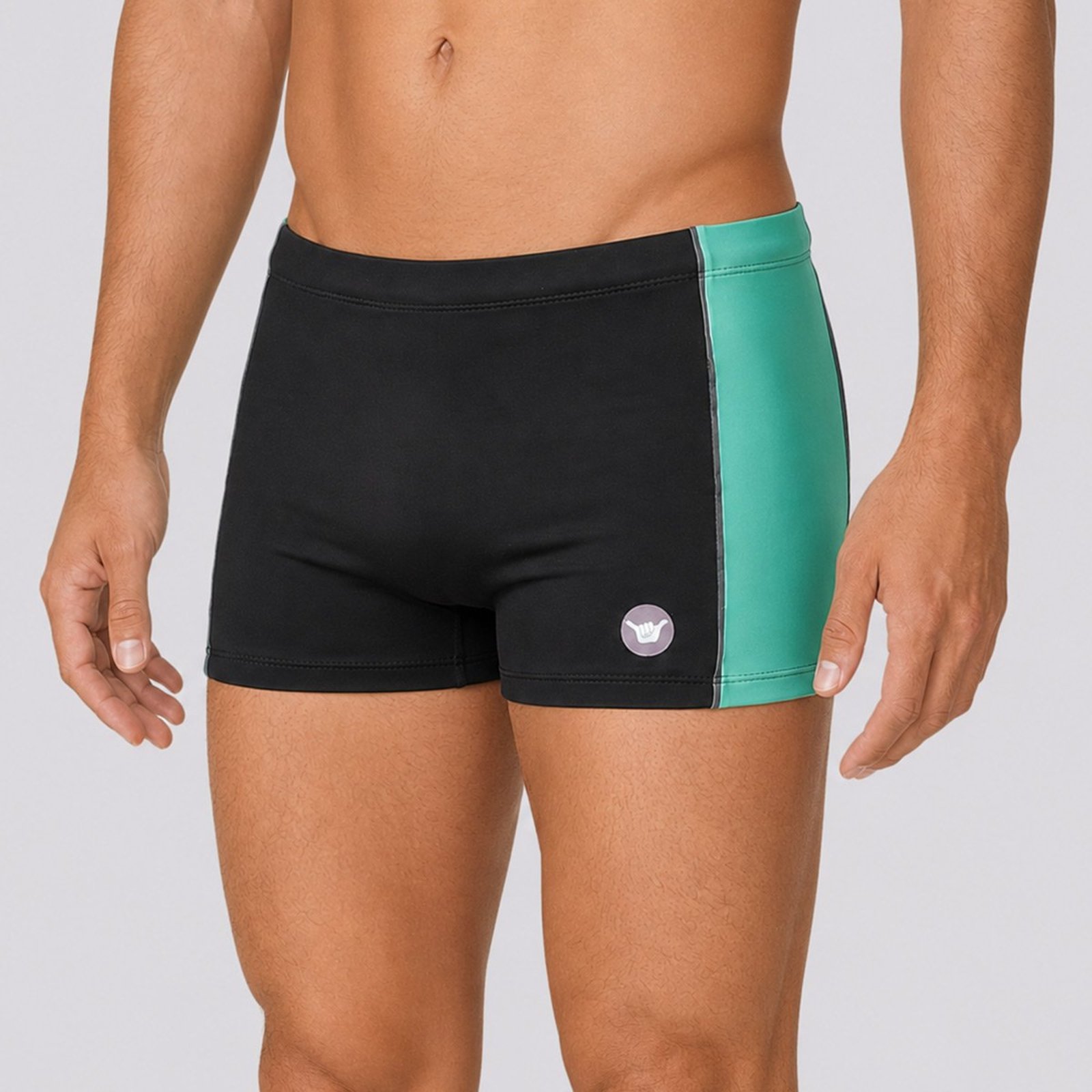 Sunga Hang Loose Pipping Boxer Preta