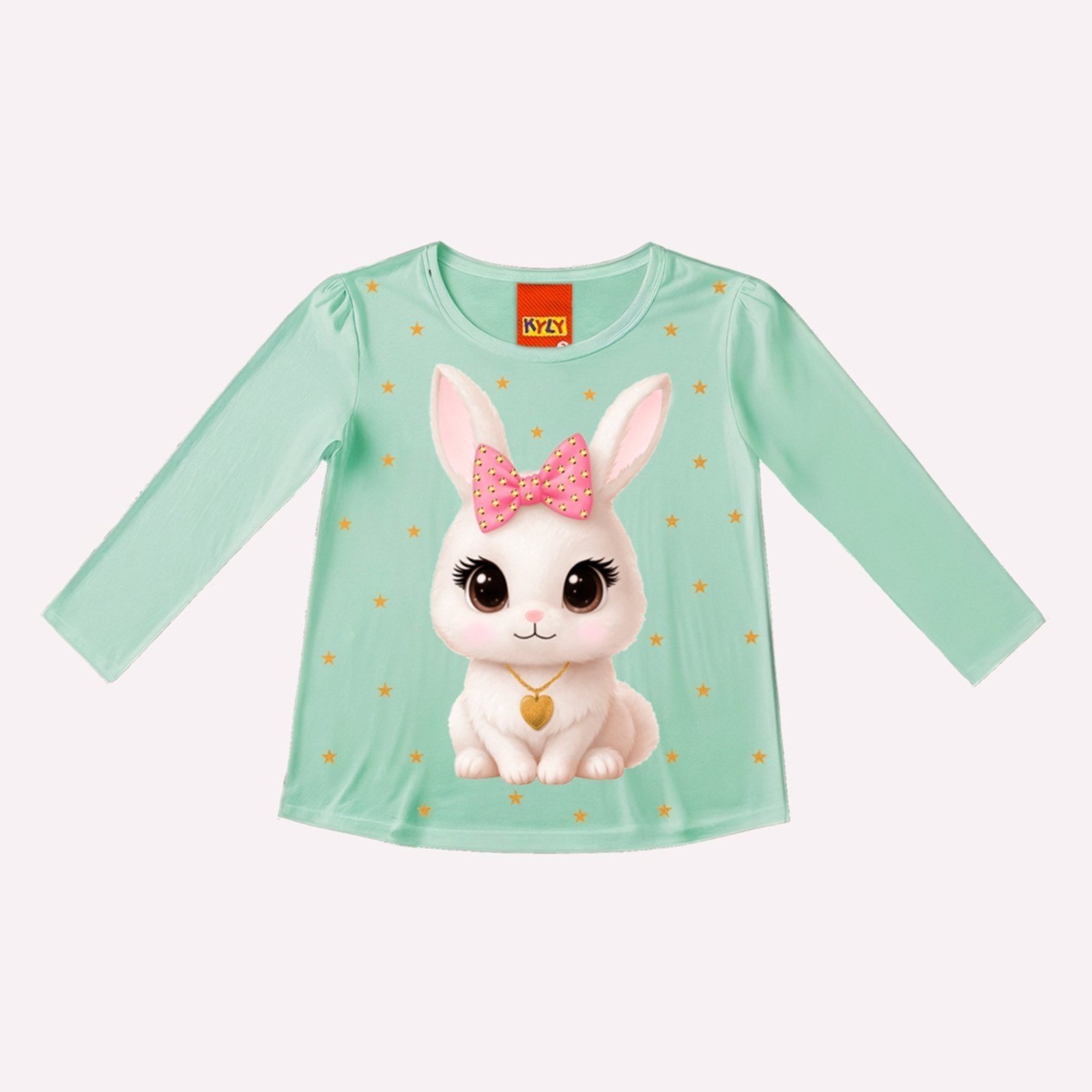 Infantil - Blusa Menina Coelhinho Kyly