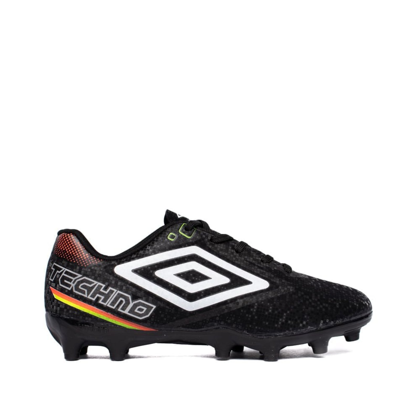 Infantil - Chuteira Umbro Techno Ii Jr Campo Preto/Branco