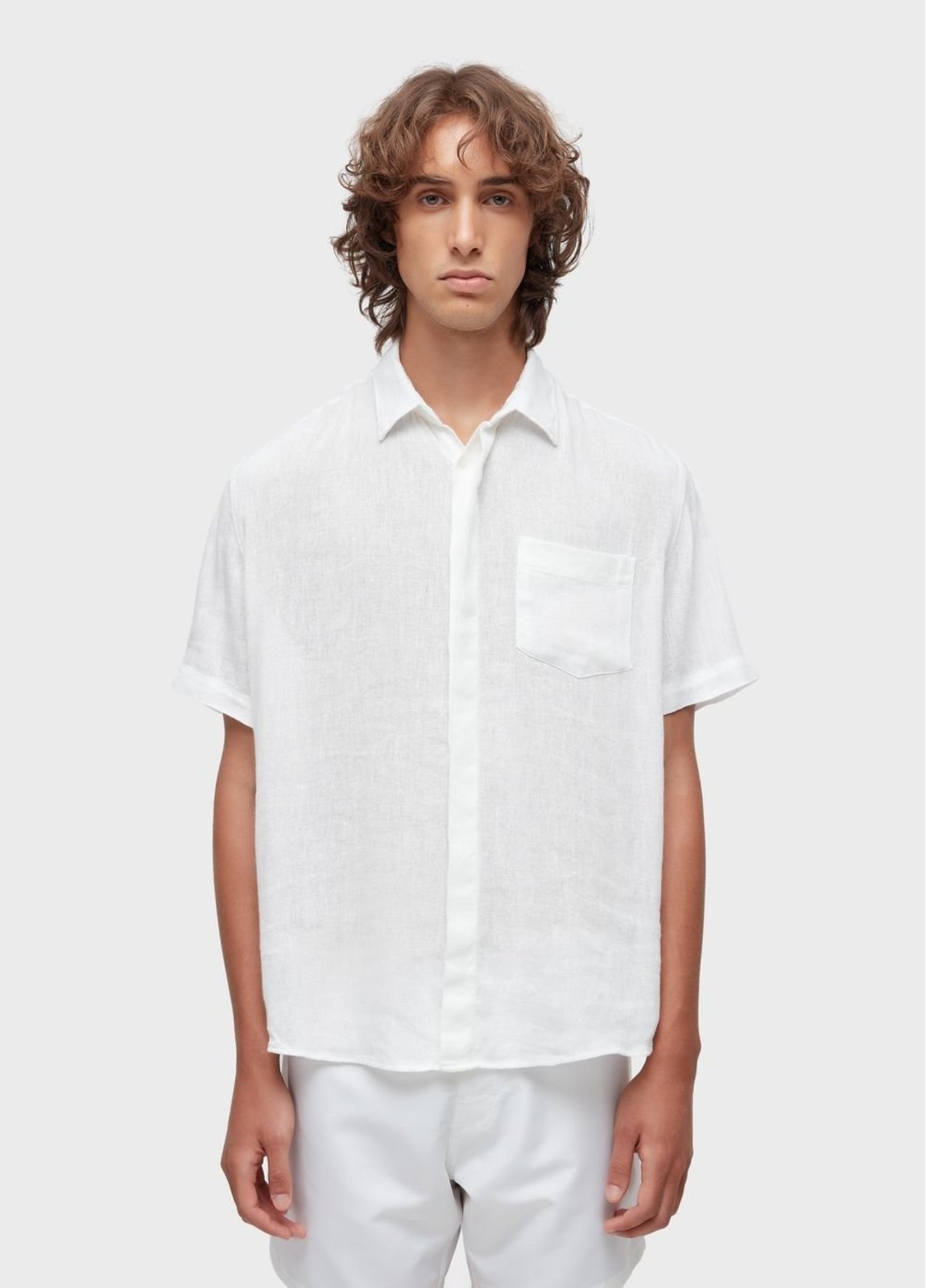 Camisa recycled linen OSKLEN