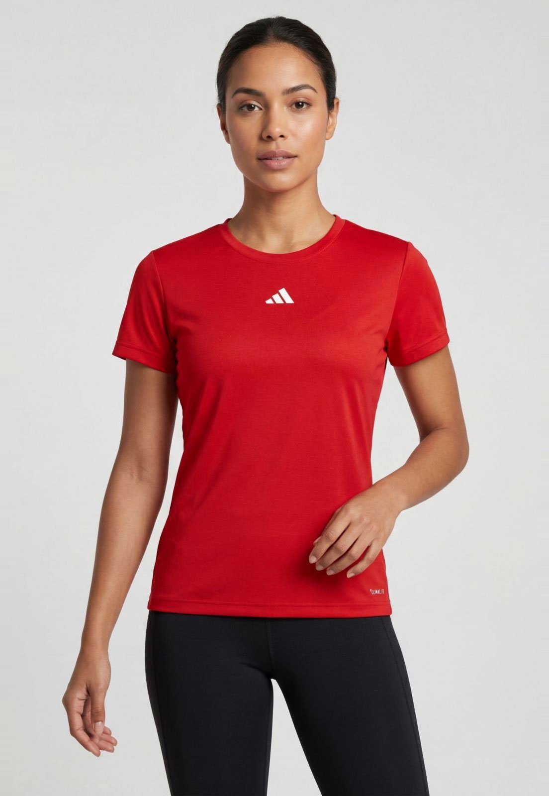 Camiseta Feminina adidas Performance W TR B 3S Vermelha