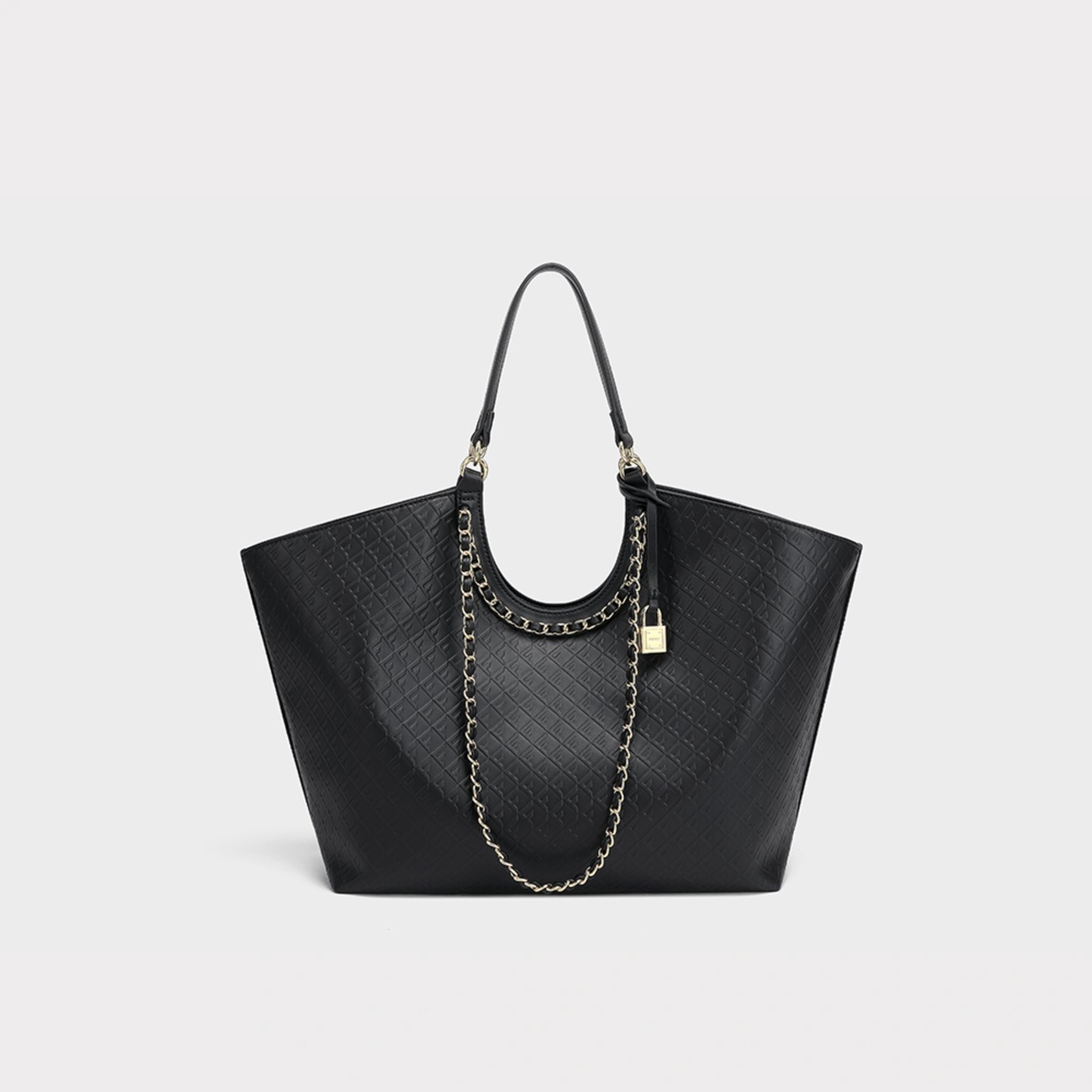 Bolsa Annalisa Fiore Milano Preto
