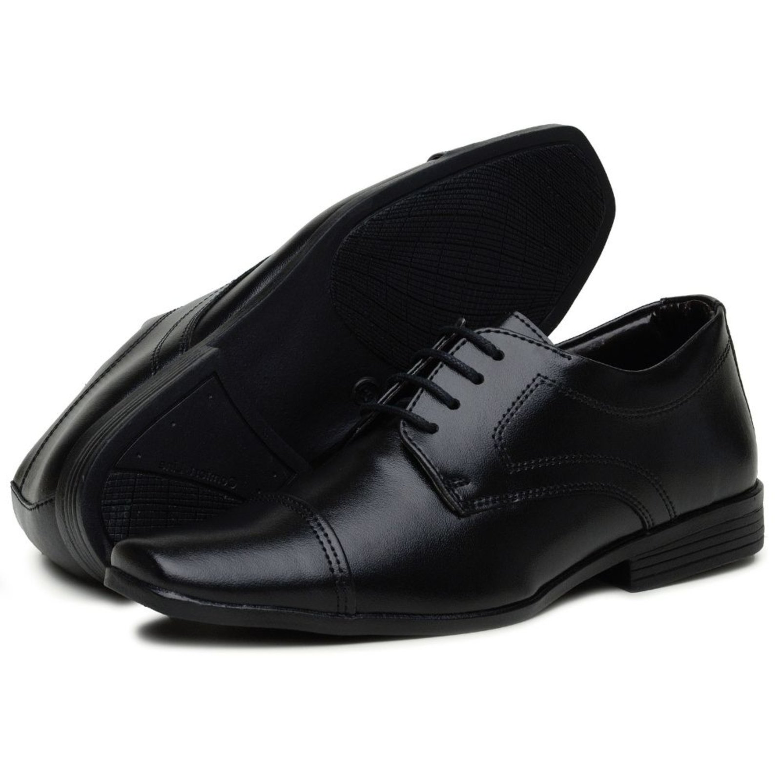 Infantil – Sapato Social Bertelli Conforto 70115 Preto