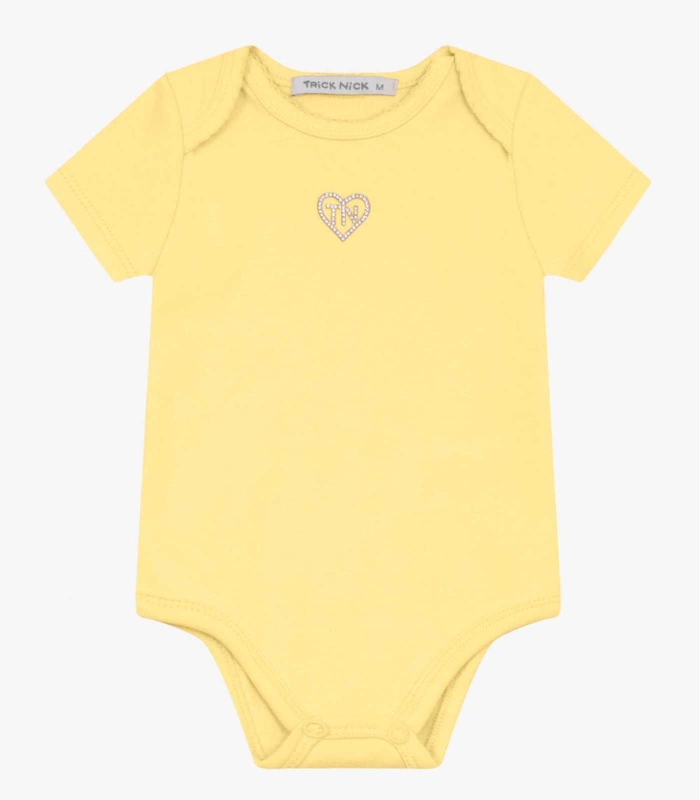 Infantil – Body Menina Trick Nick Amarelo