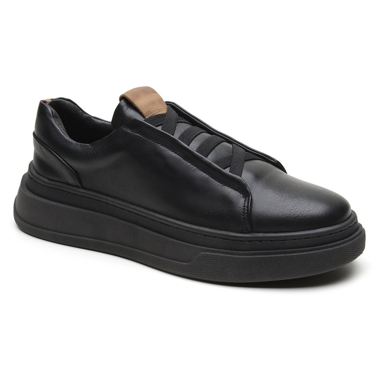 Tenis Masculino Couro Legitimo Casual Palmilha Macia