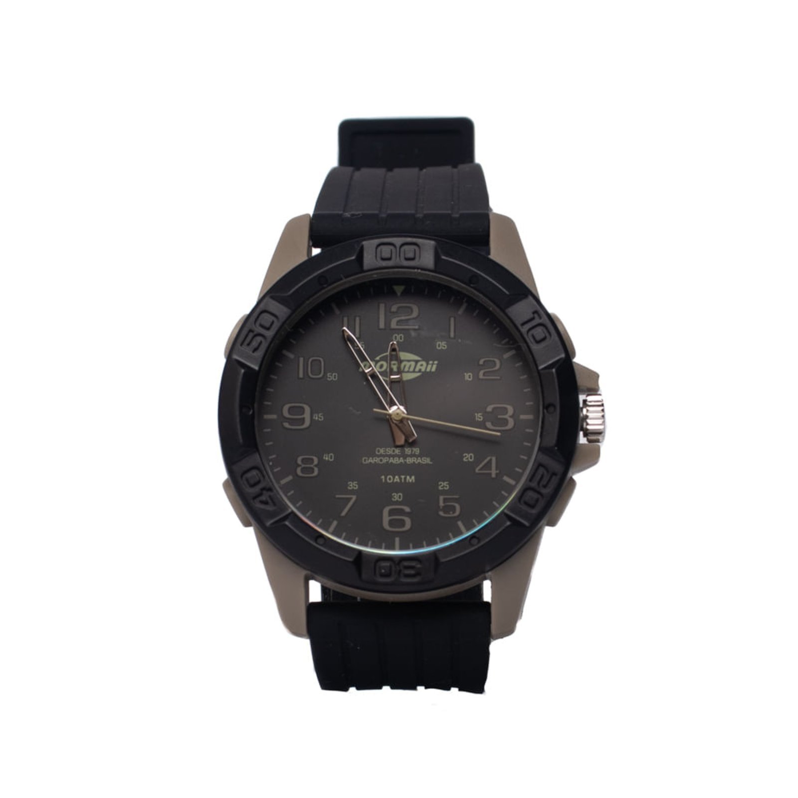 Relógio Masculino Mormaii Silicone MOPC21JALJ/8P Preto