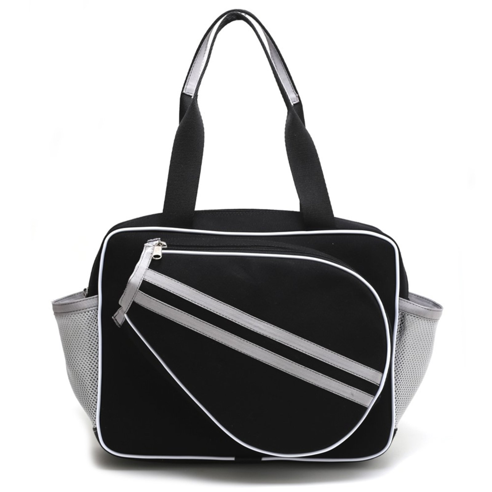 Vista 3 Bolsa Beach Tennis Lavini Raqueteira Preta Lavini Shoes preto Lavini Shoes preto
