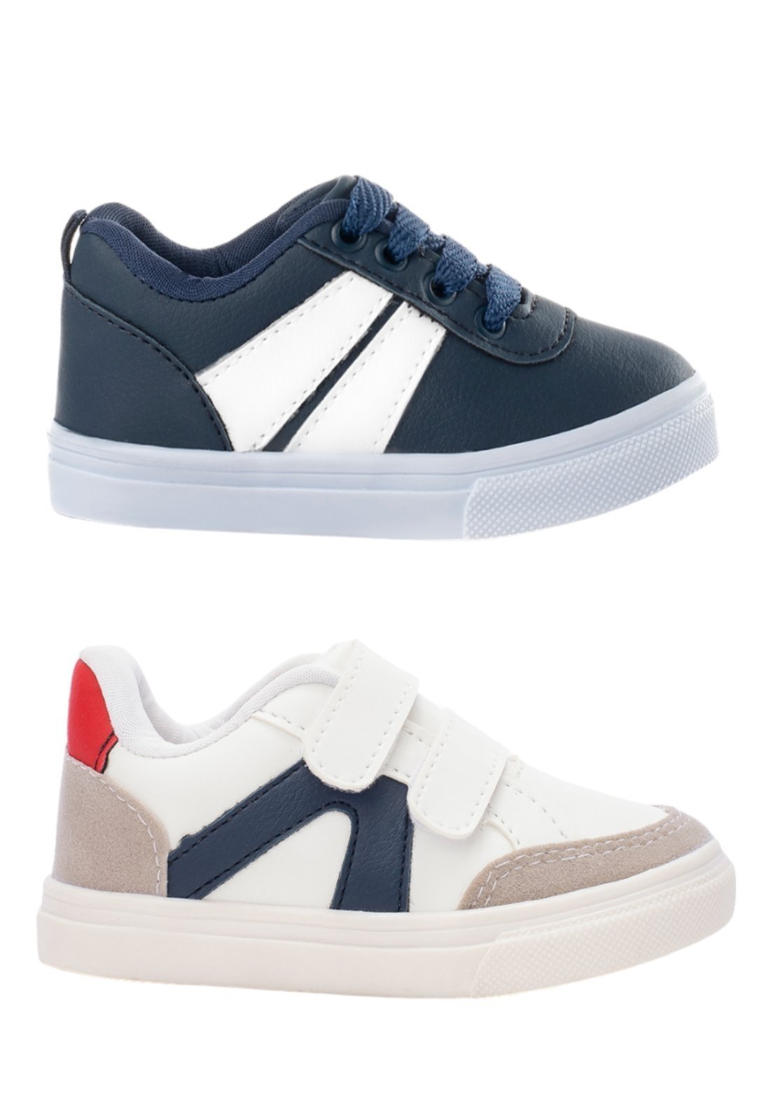 Infantil – Combo 2 Pares Tenis Casual Menino Funfy Confortavel Azul