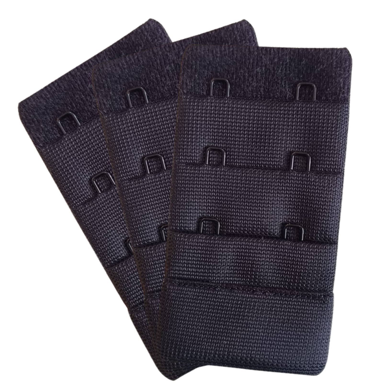 Kit 03 extensor de sutiã largura 4CM prolongador de sutiã colchete para aumentar sutiã
