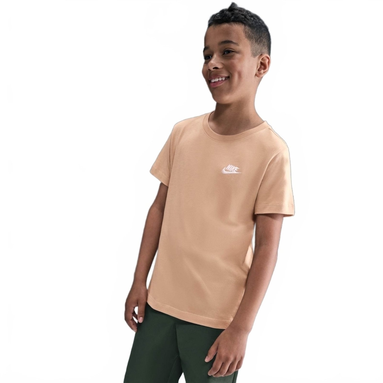 Infantil – Camiseta Nike Sportswear Futura