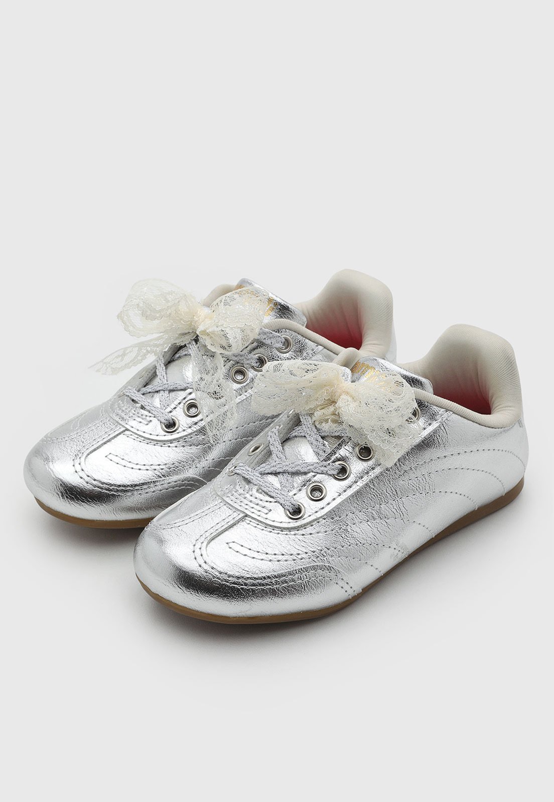 Infantil - Tênis Pampili Flat Prata