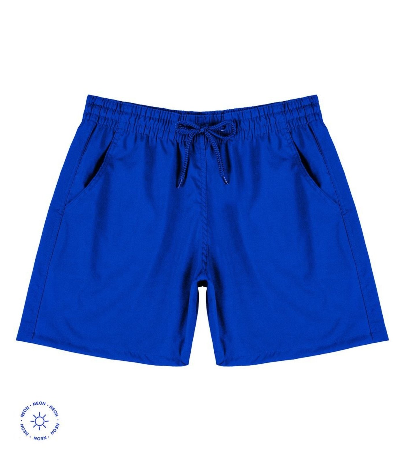 Bermuda Masculina Com Bolsos De Tactel Select Azul