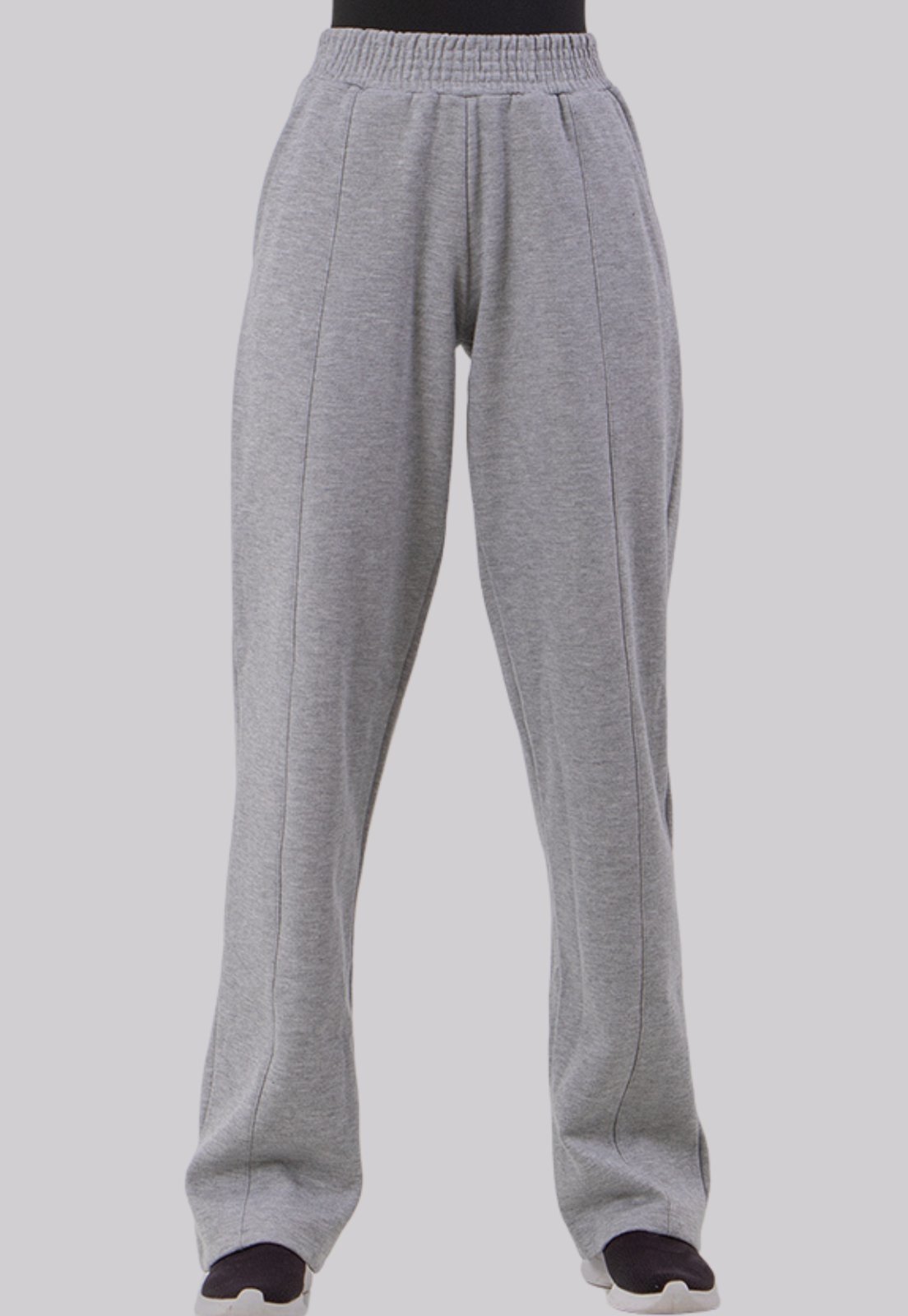 Calça Moletom Rioutlet Wide Leg Pantalona