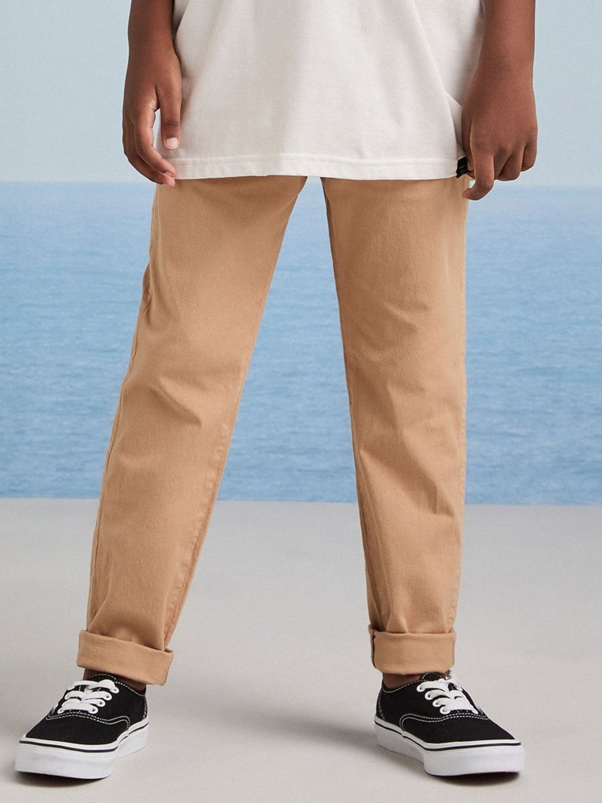 Infantil - Calça Casual de Sarja Toffee