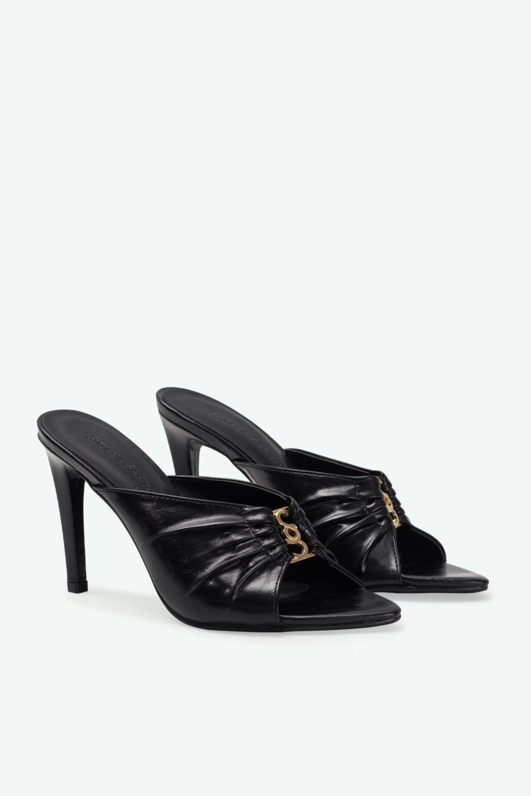 Vista 3 Open Mule Margot Suzana Santos preto Suzana Santos preto