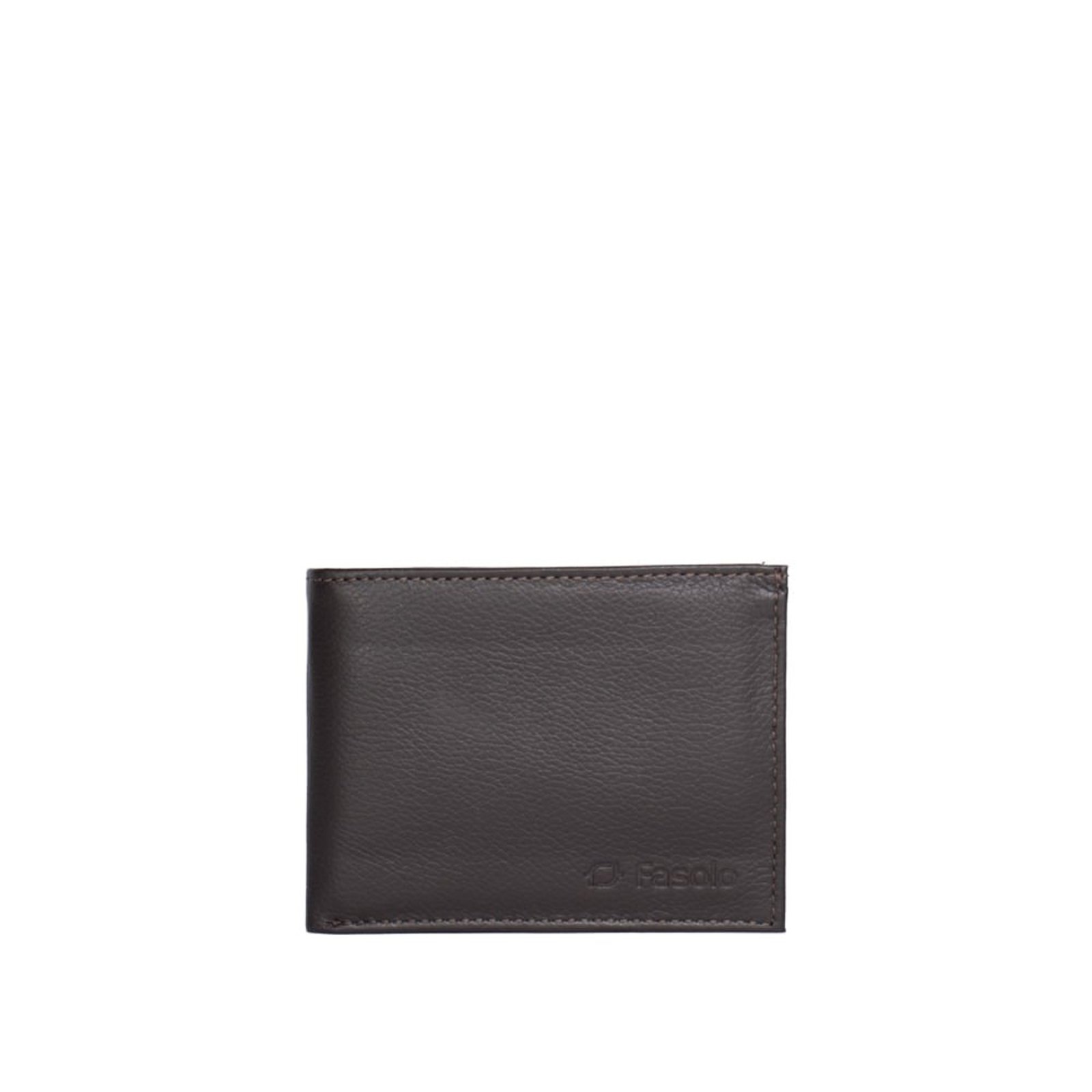 Carteira Masculina Fasolo Couro Zíper H015143101 Marrom
