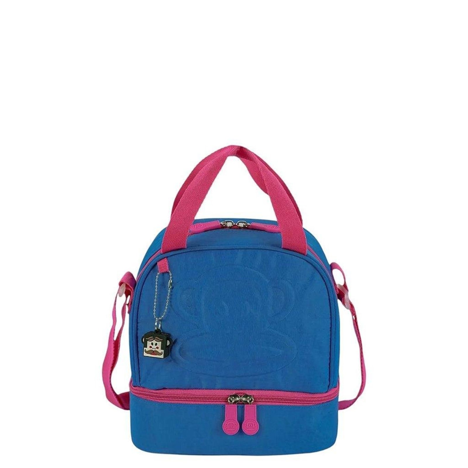 Infantil - Lancheira Sestini 2 Comp Paul Frank Classics Azul Aquamarine