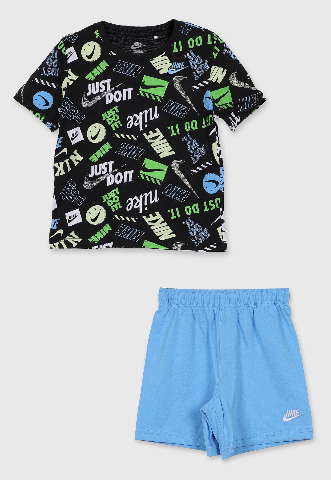 Conjunto Nike Estampado Preto