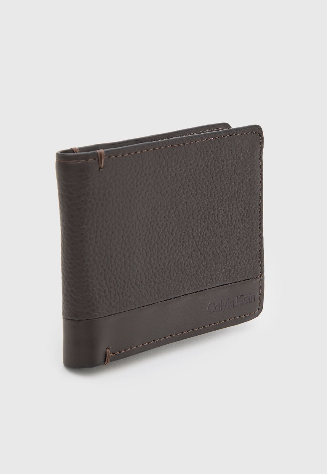 Carteira Calvin Klein Couro Marrom