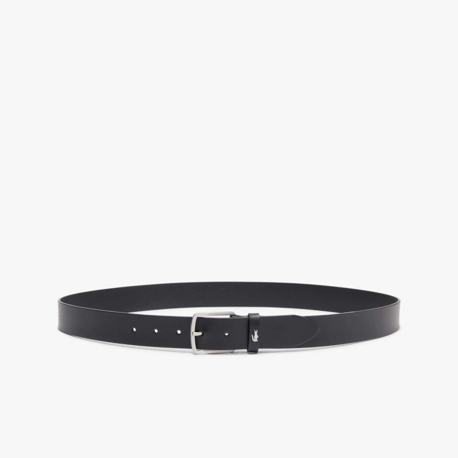 Cinto de Couro Liso Preto Preto