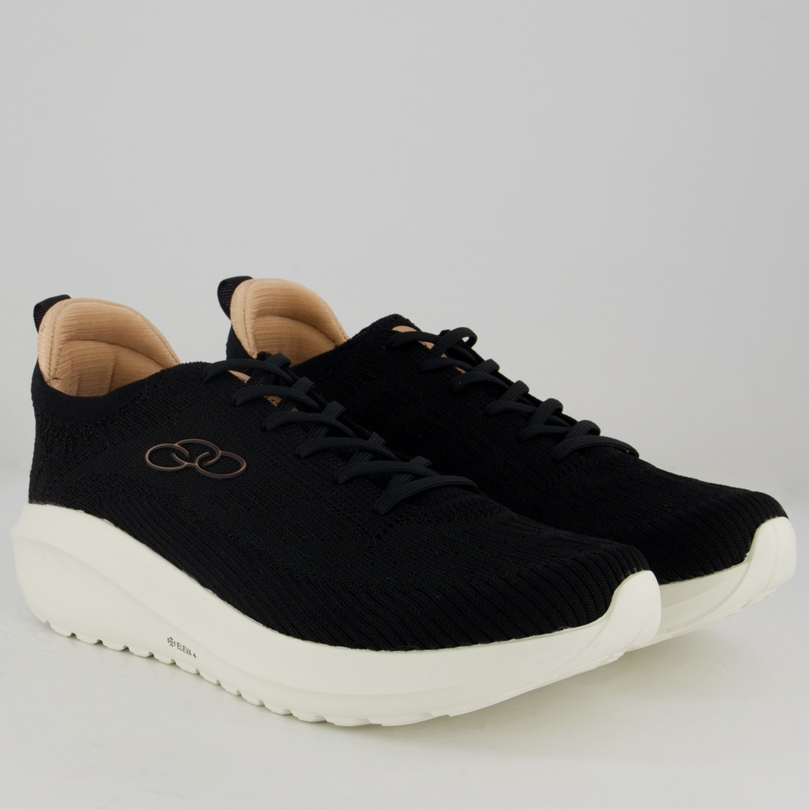 Vista 3 Tênis Olympikus Lance e Branco preto OLYMPIKUS preto