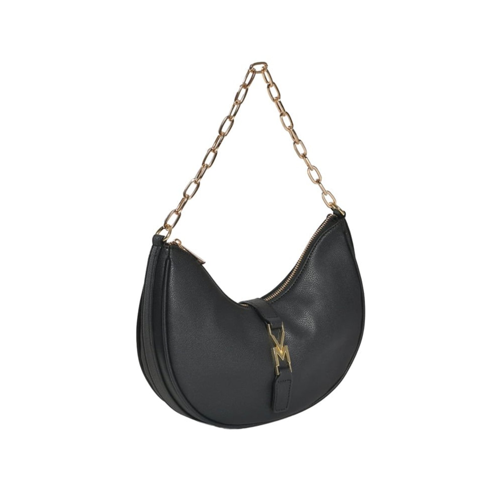Vista 3 Bolsa Feminina Via Marte Shoulder Bag Pequena Floater preto VIA MARTE preto