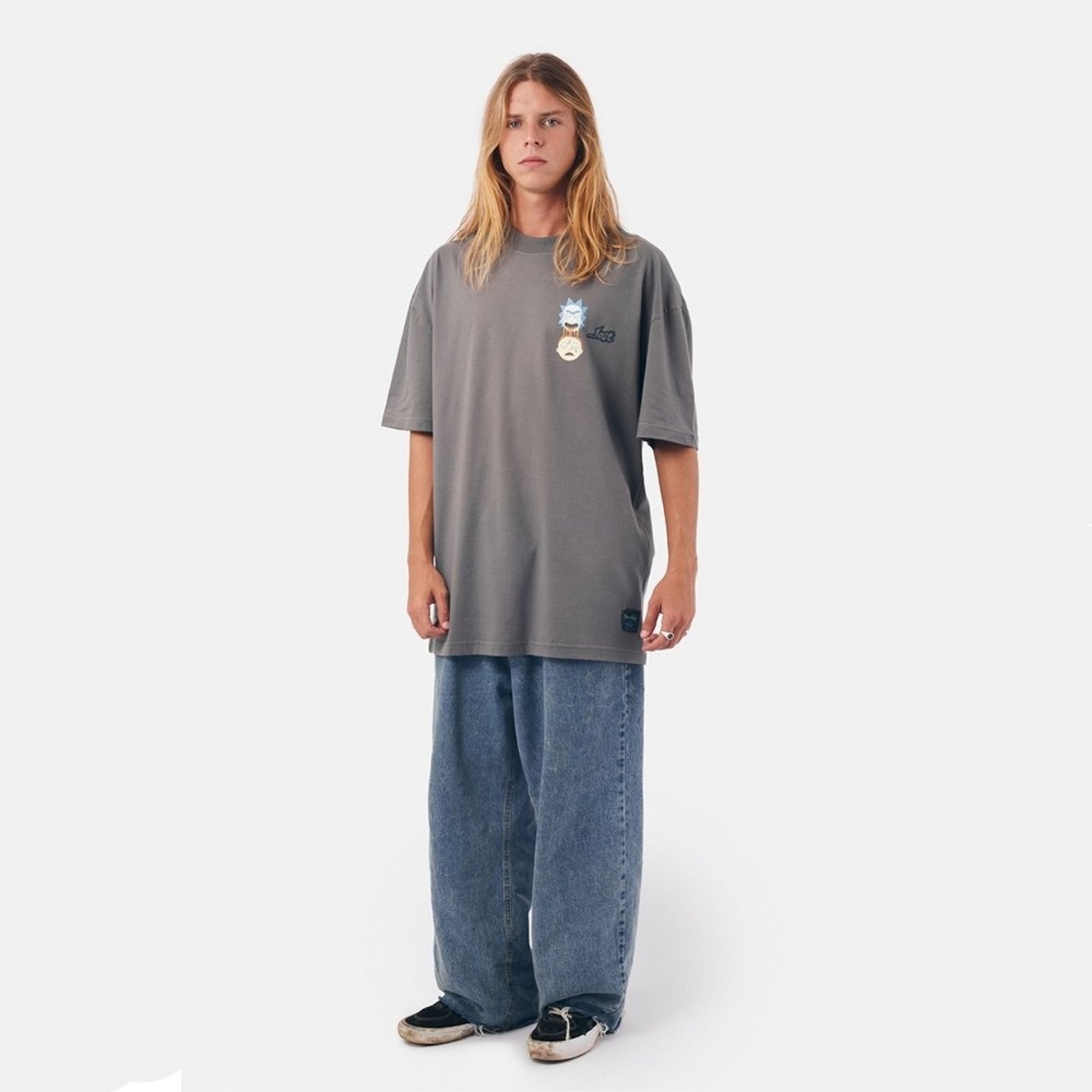 T-Shirt Rick And Morty Melting